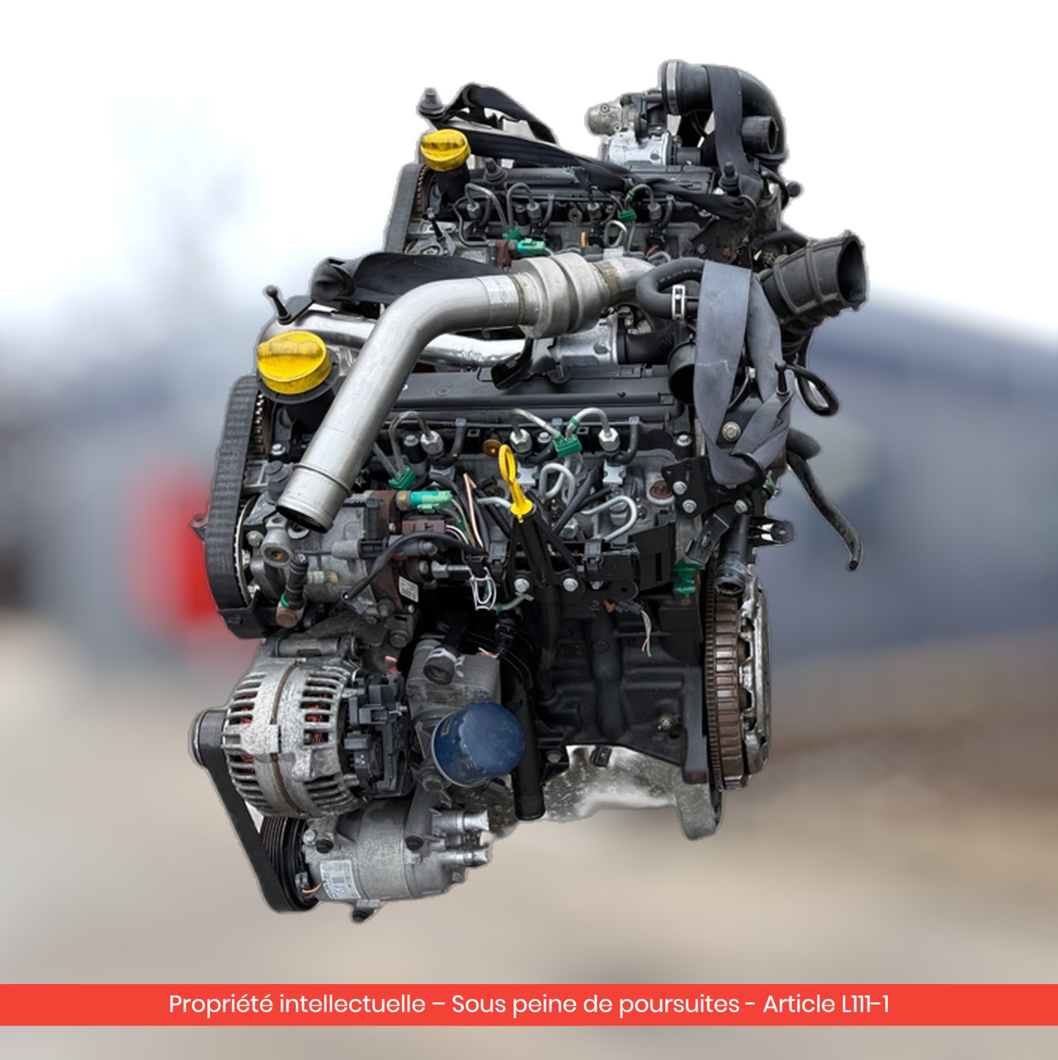 Moteur Renault Megane II / Scenic II K9KG724 — occasion — vue 1