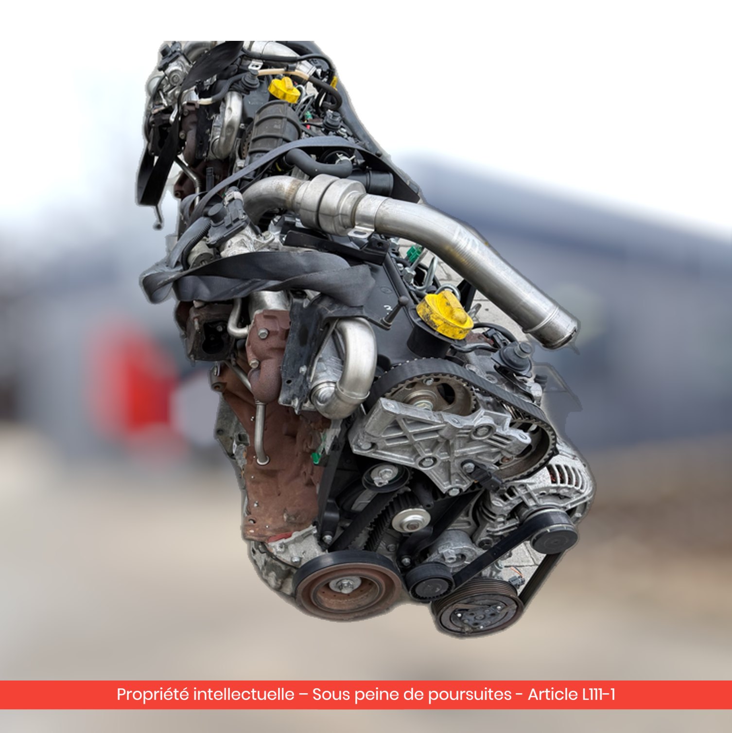 Moteur Renault Modus / Clio III K9KM768 — occasion — vue 2