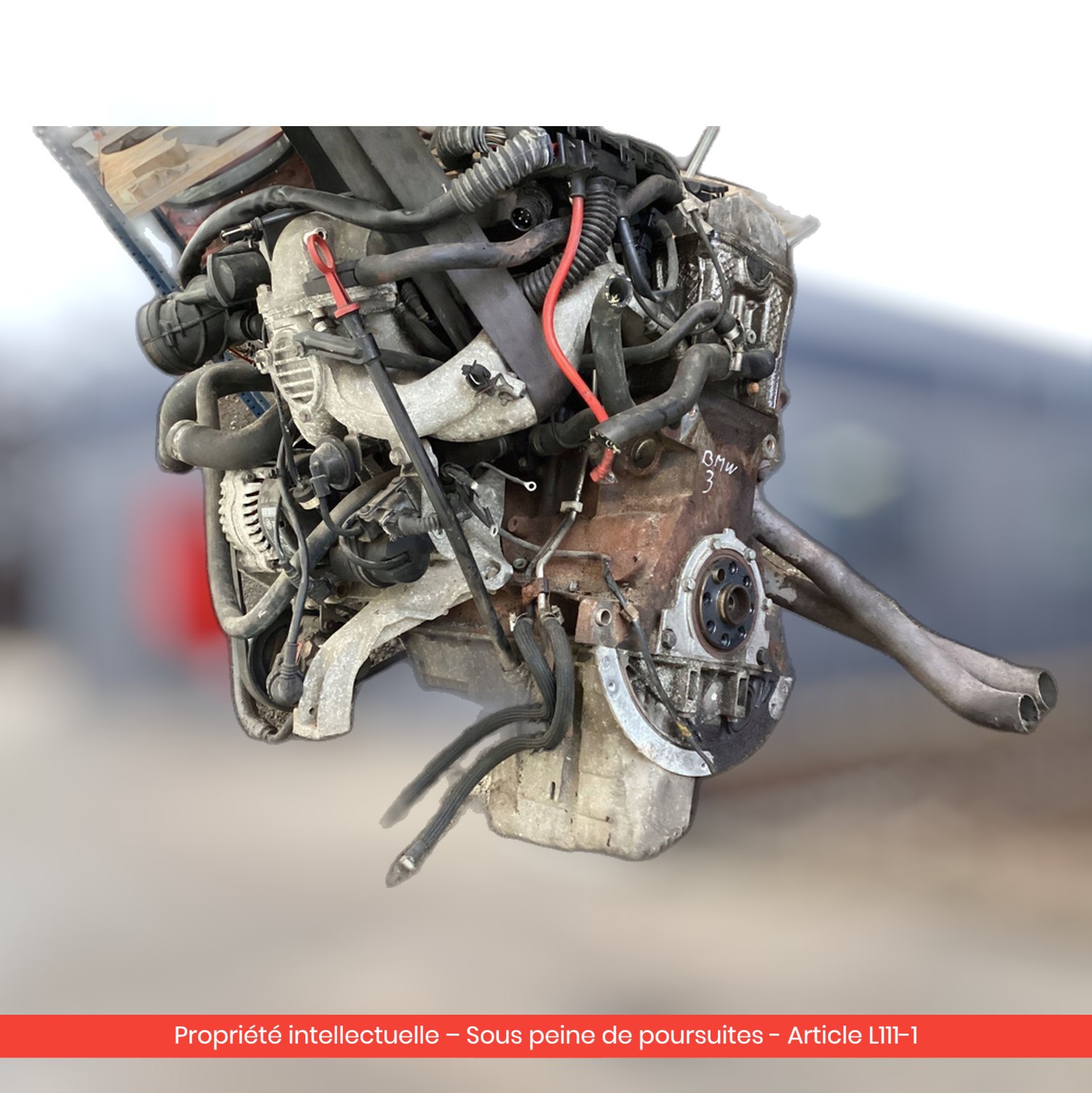 Moteur BMW 318 / 318 E36 184E1-E36 — occasion — vue 1