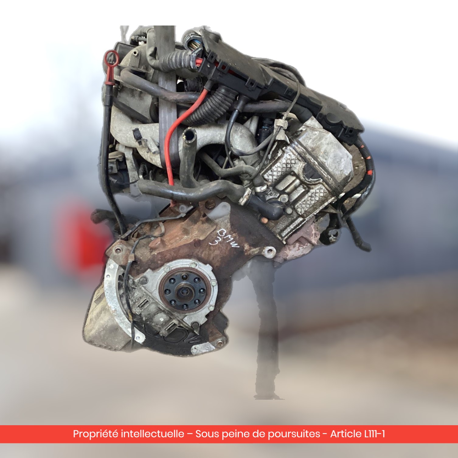 Moteur BMW 318 / 318 E36 184E1-E36 — occasion — vue 3
