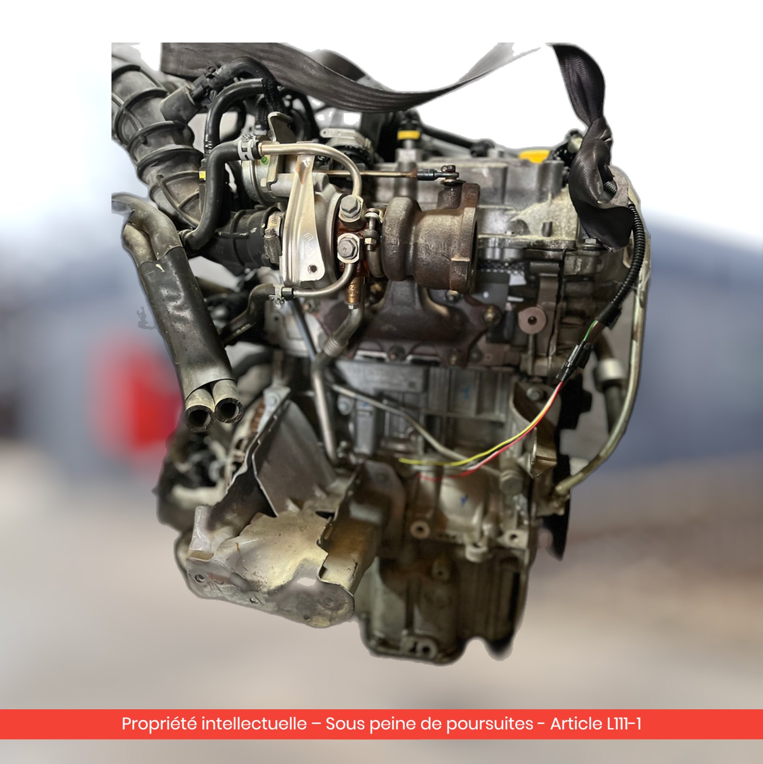 Moteur Dacia Sandero II / Logan II H4B410 — occasion — vue 3