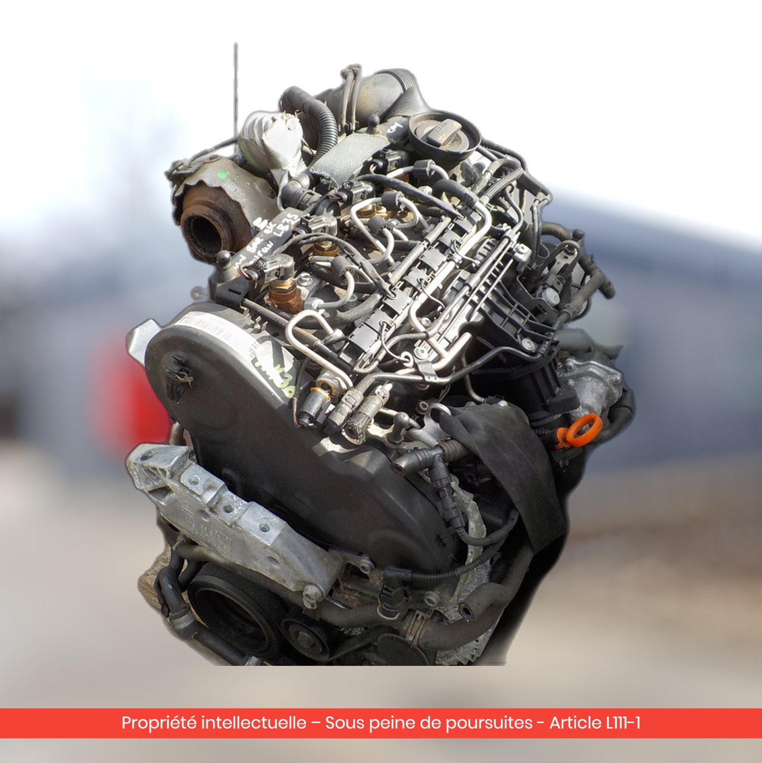 Moteur Volkswagen Touran / Caddy / Passat CAY-M-PX — occasion — vue 3