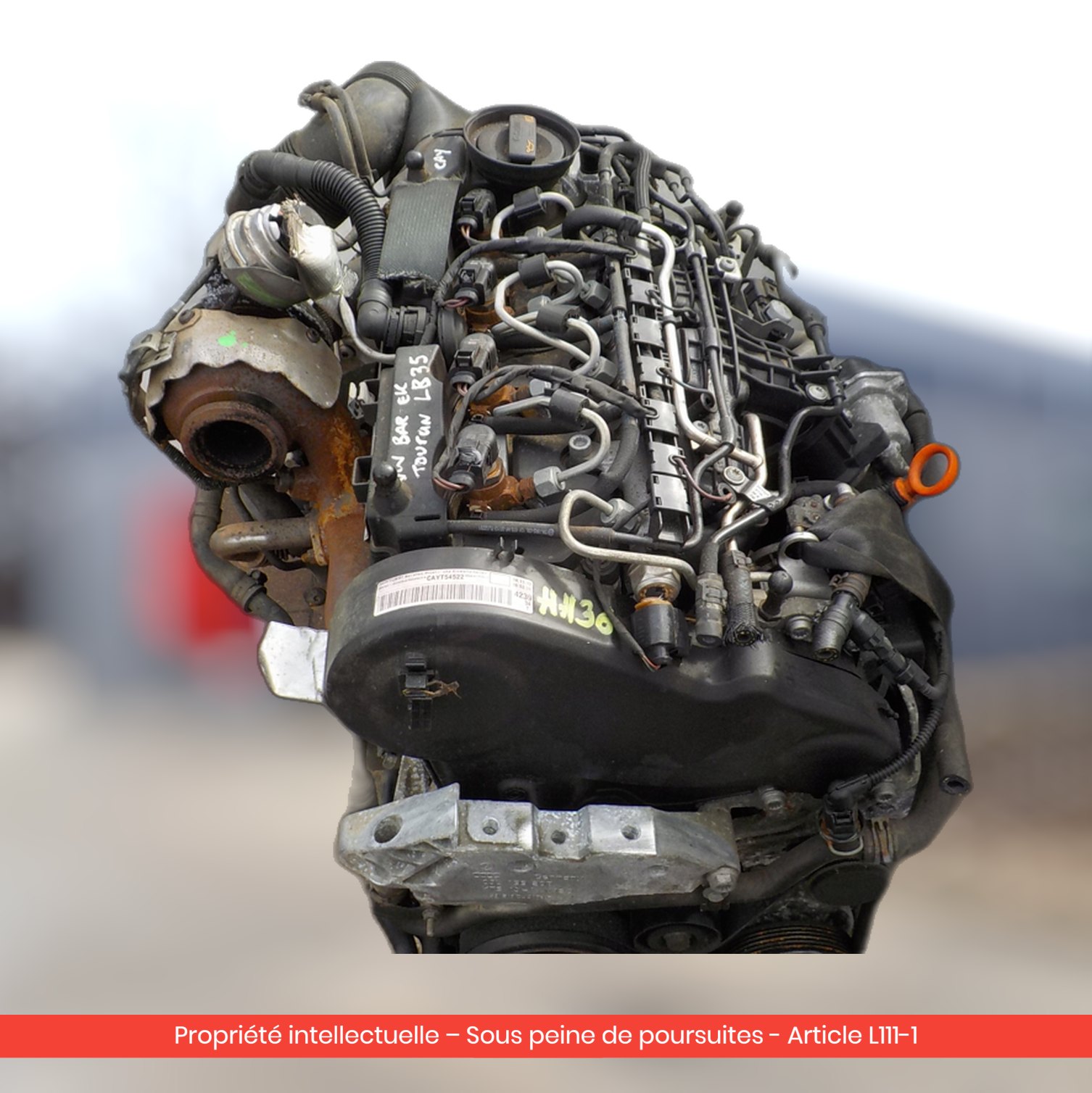 Moteur Volkswagen Touran / Caddy / Passat CAY-M-PX — occasion — vue 4