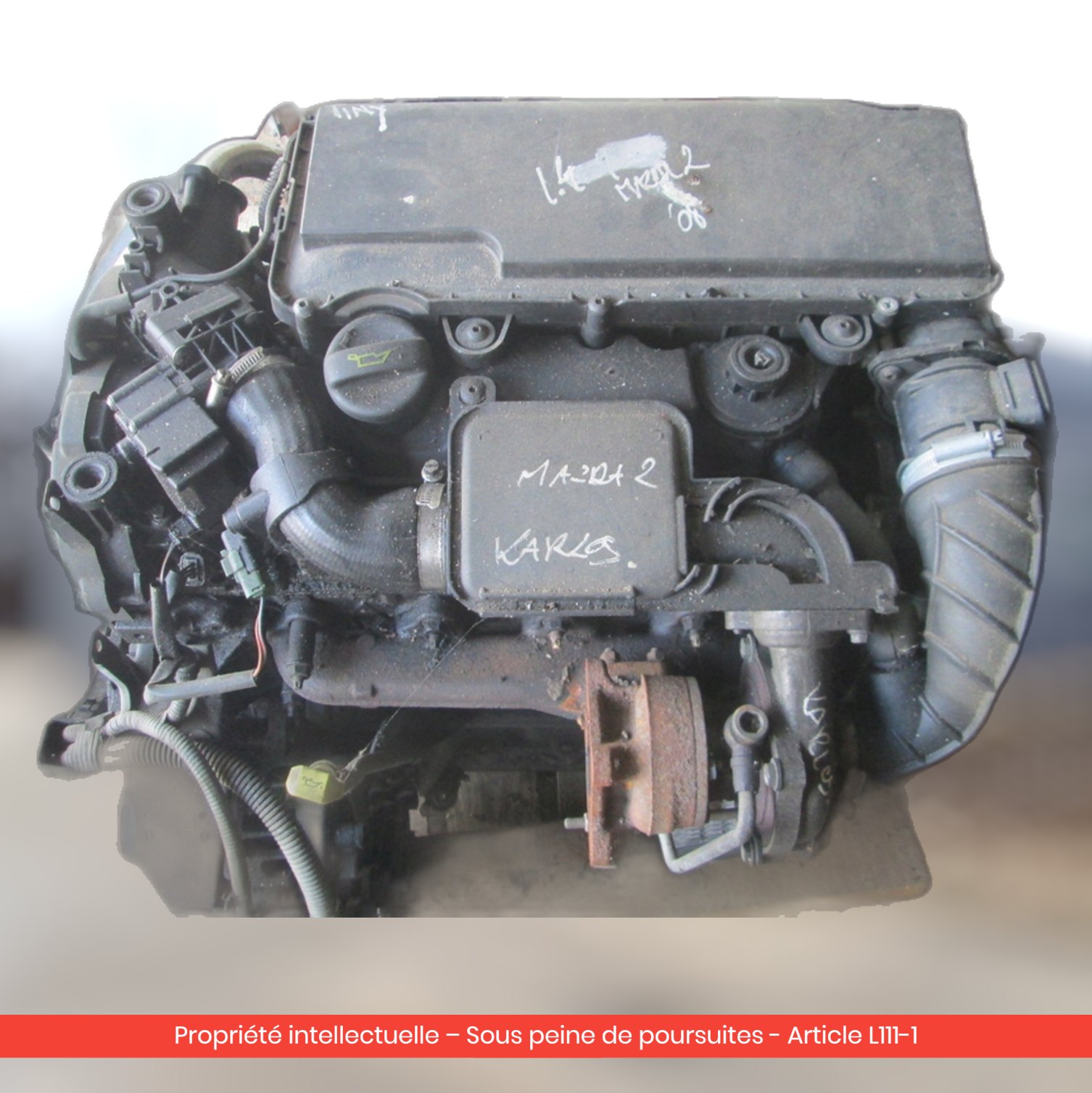 Moteur Ford Fiesta / Mazda 2 F6JA — occasion — vue 1