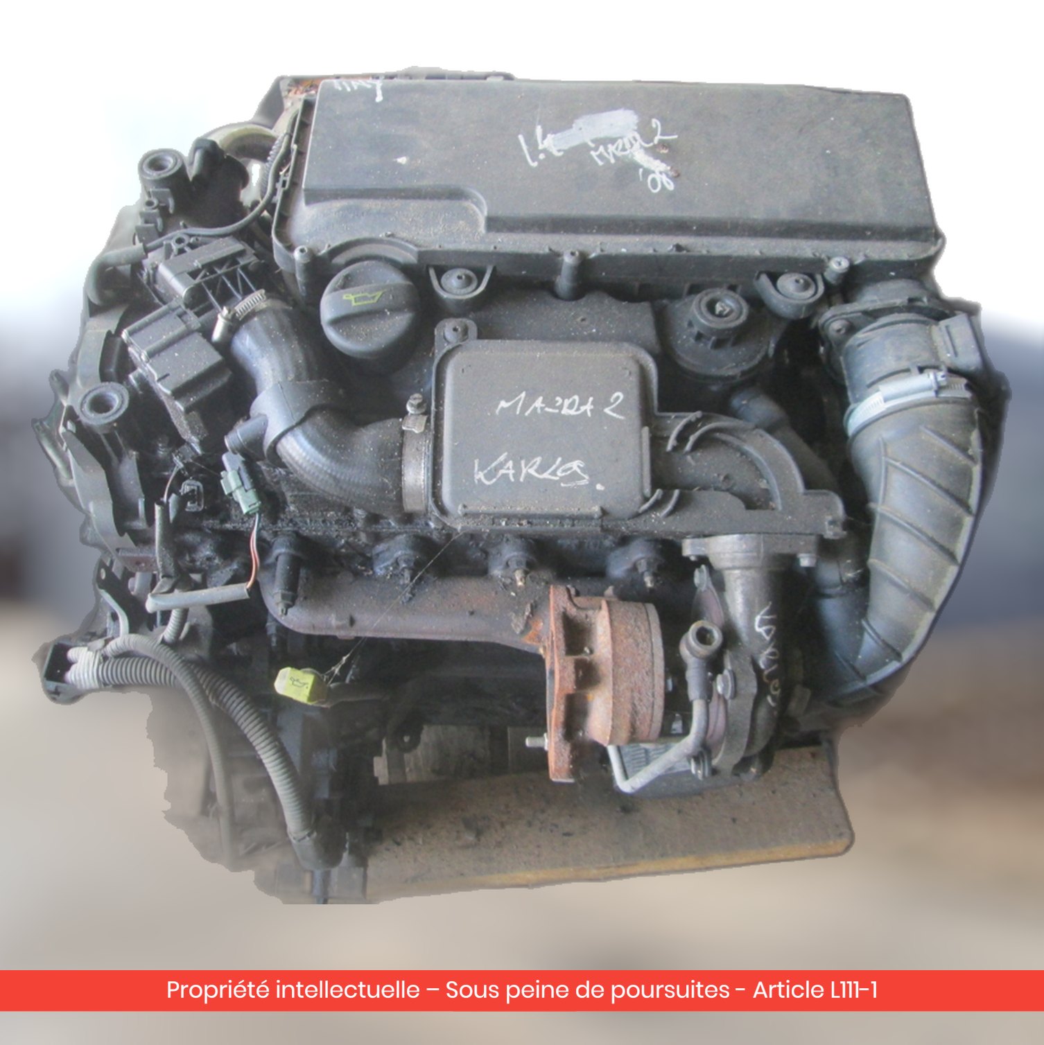 Moteur Ford Fiesta / Mazda 2 F6JA — occasion — vue 2