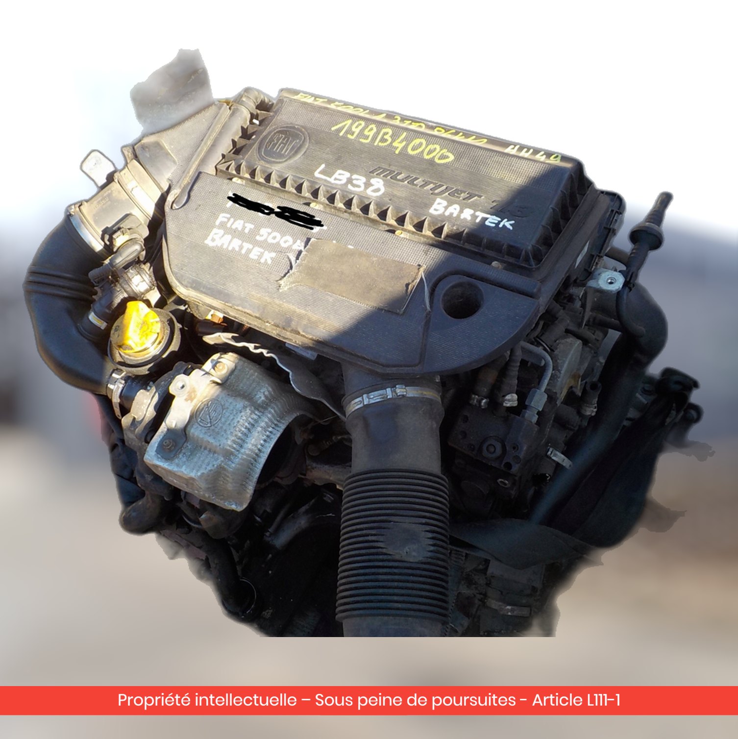 Moteur Alfa Romeo Mito / Fiat Doblo II / Lancia Musa 199A3000 — occasion — vue 2