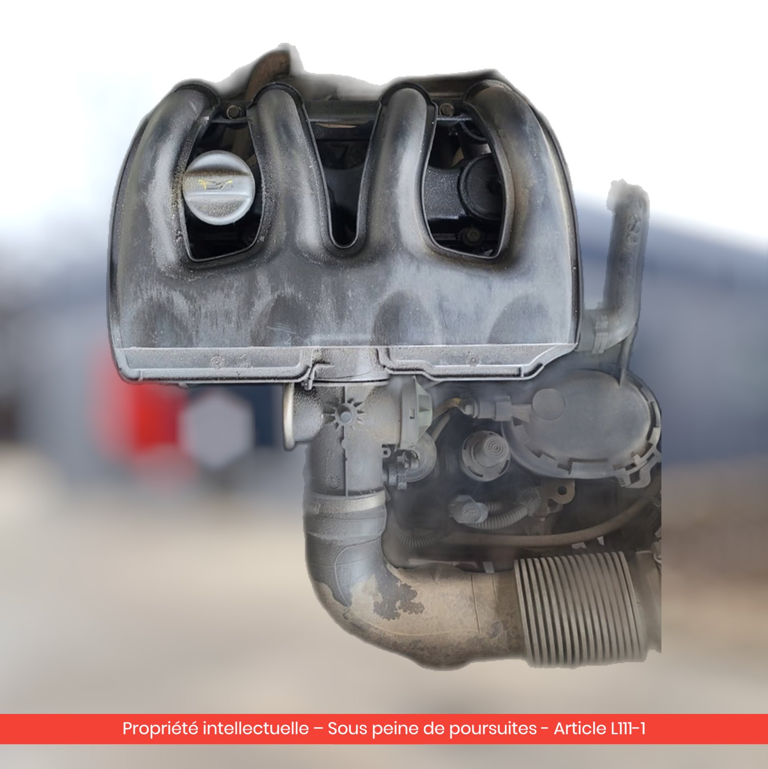 Moteur Citroën Berlingo II / Peugeot 206 / Partner WJY — occasion — vue 2
