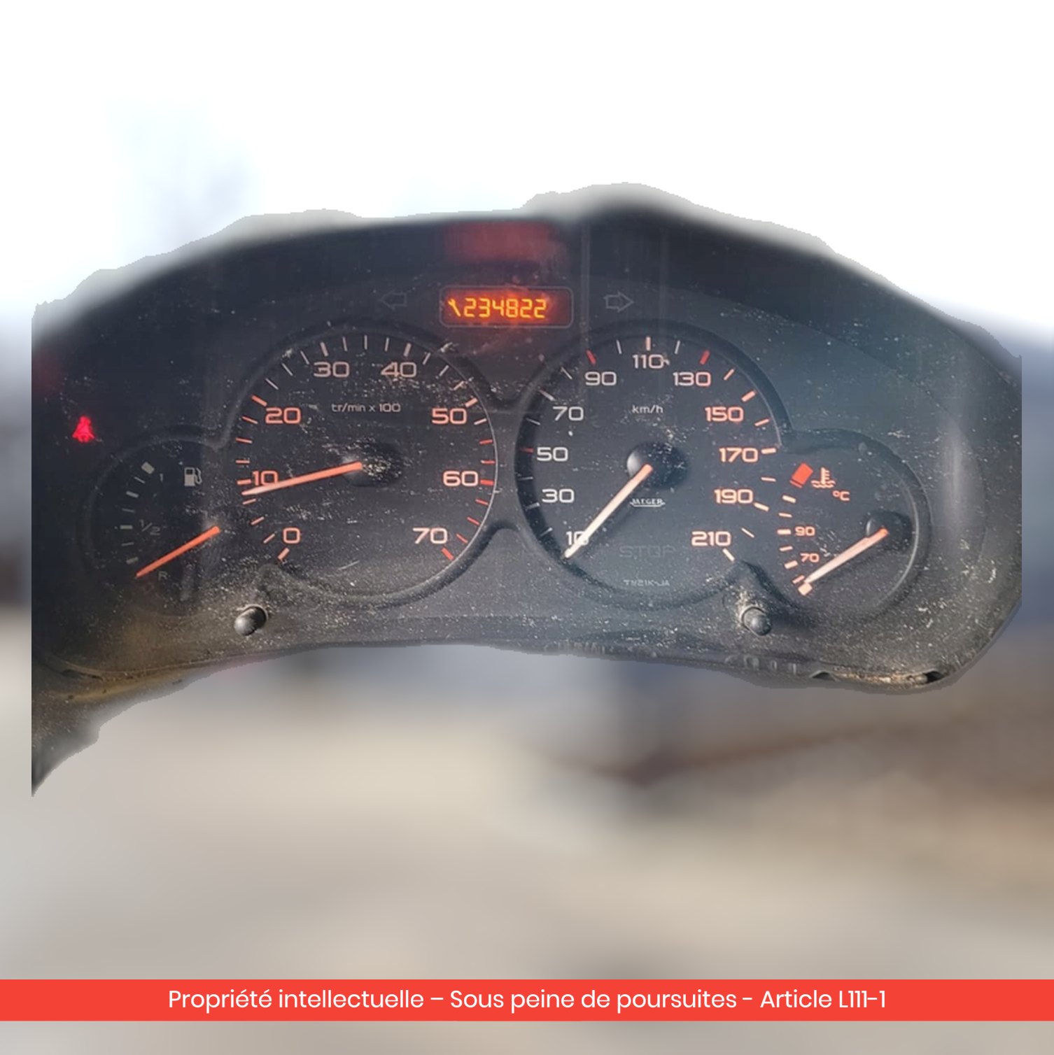 Moteur Citroën Berlingo II / Peugeot 206 / Partner WJY — occasion — vue 3