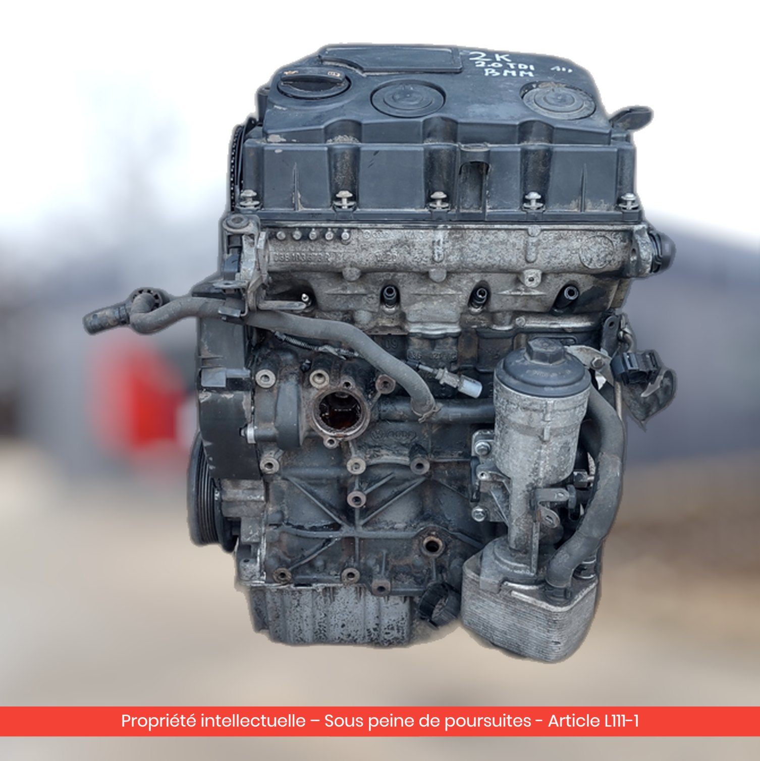 Moteur Audi A3 / Škoda Octavia / Volkswagen Eos BMM — occasion — vue 2