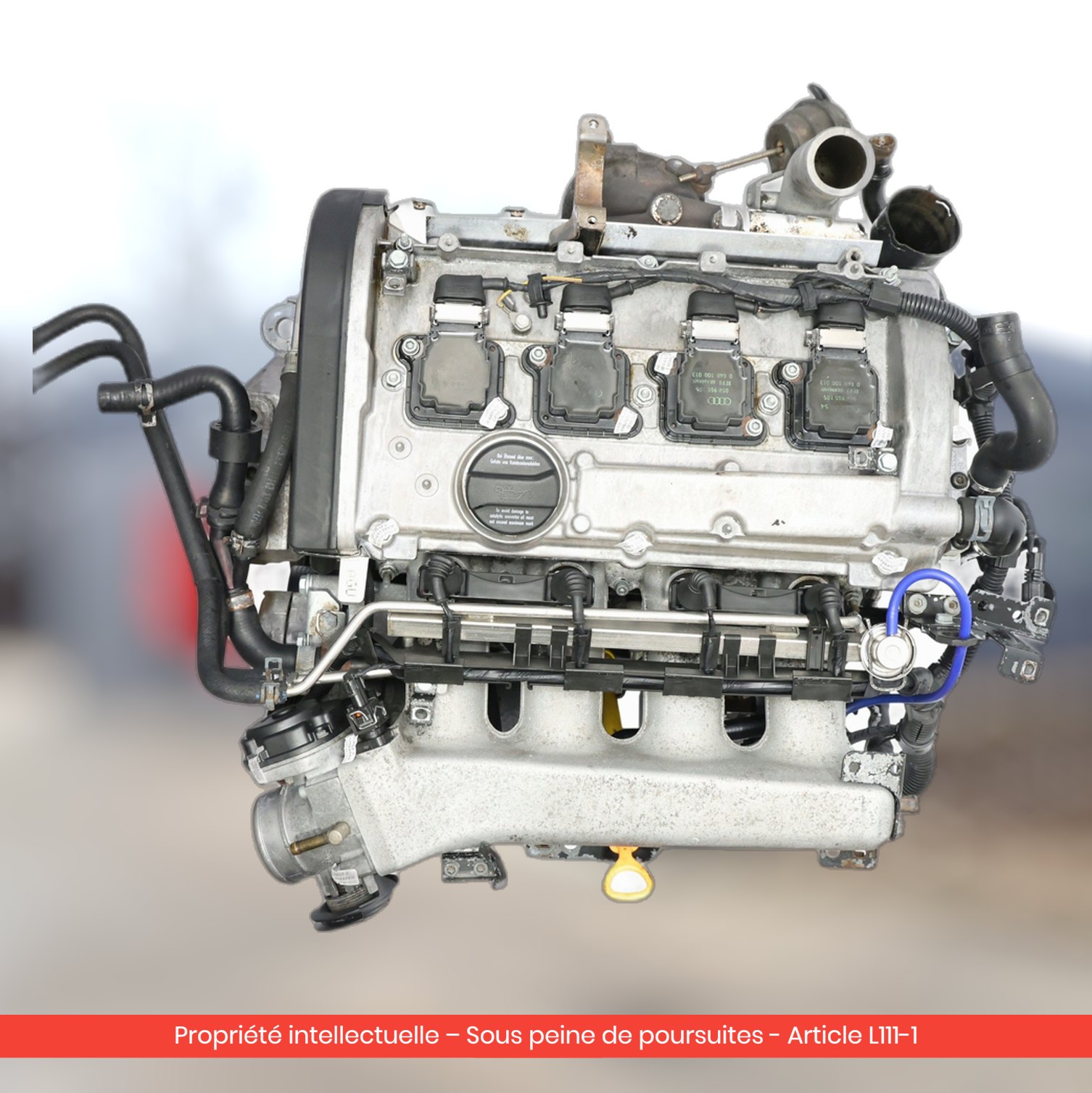 Moteur Audi A3 / Volkswagen Golf IV AGU — occasion — vue 3