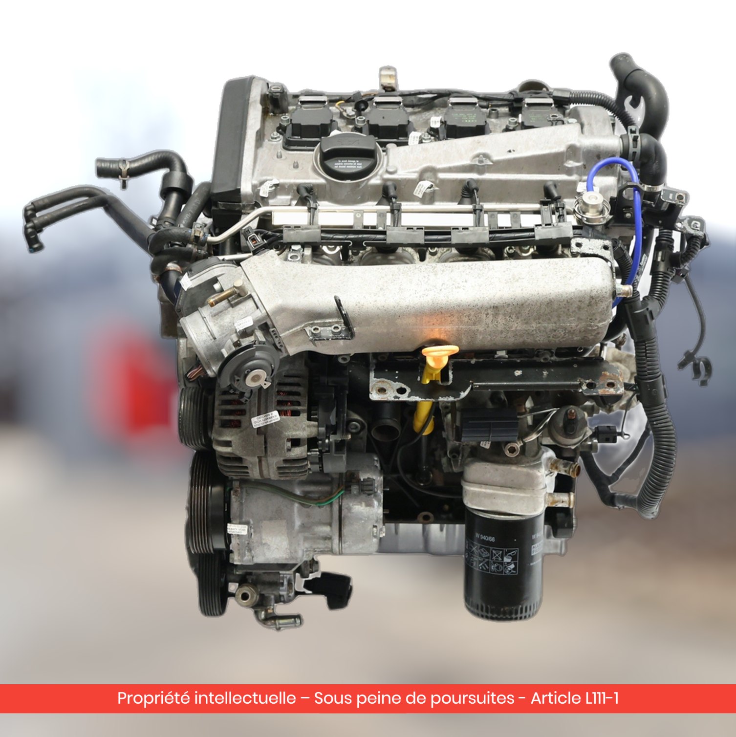 Moteur Audi A3 / Volkswagen Golf IV AGU — occasion — vue 4