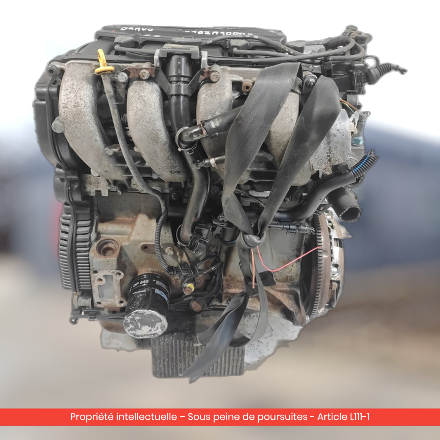 Moteur Fiat Brava / Lancia Lybra 182A4000 — occasion — vue 4