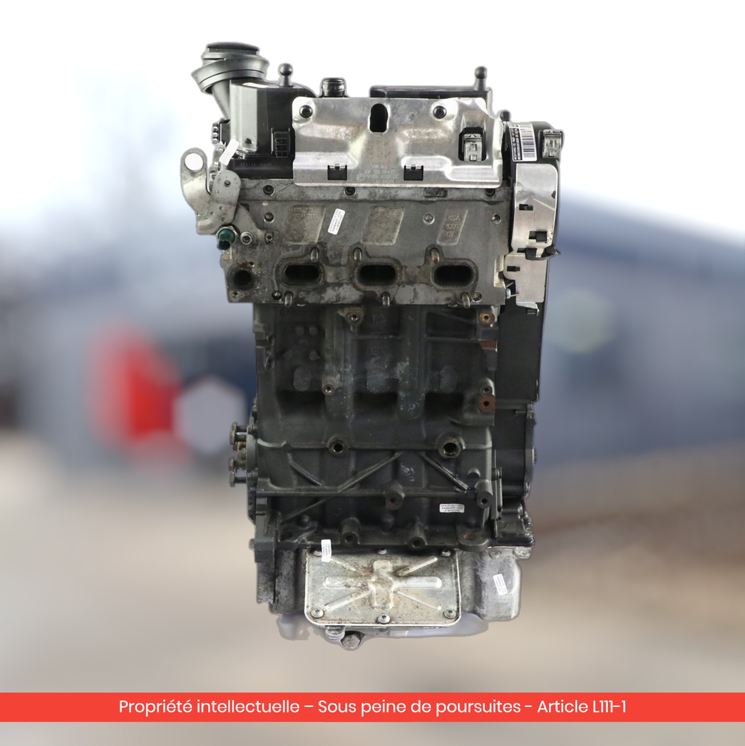 Moteur Seat Ibiza / Volkswagen Polo CFWA — occasion — vue 4