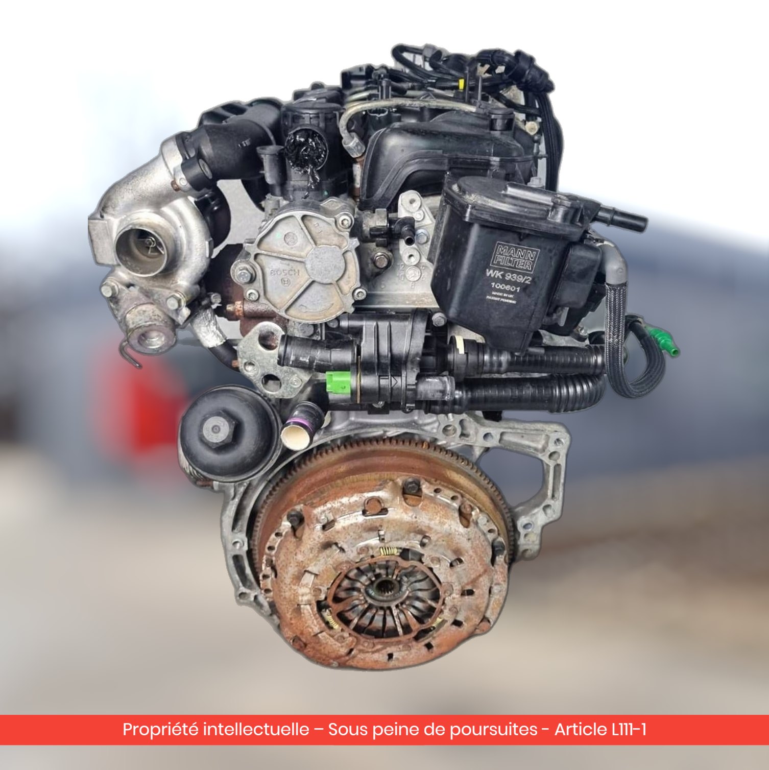 Moteur Ford Fusion / Fiesta HHJB — occasion — vue 3