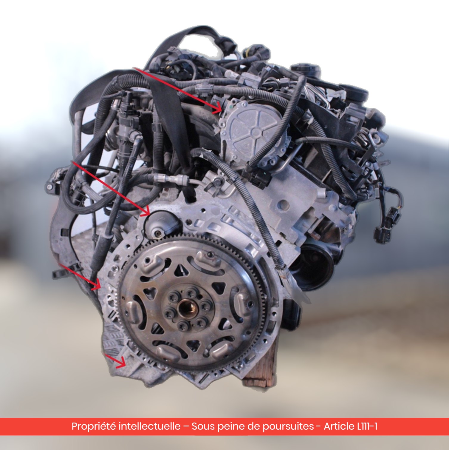Moteur Honda Accord / Rover 600 F20Z1 — occasion — vue 2