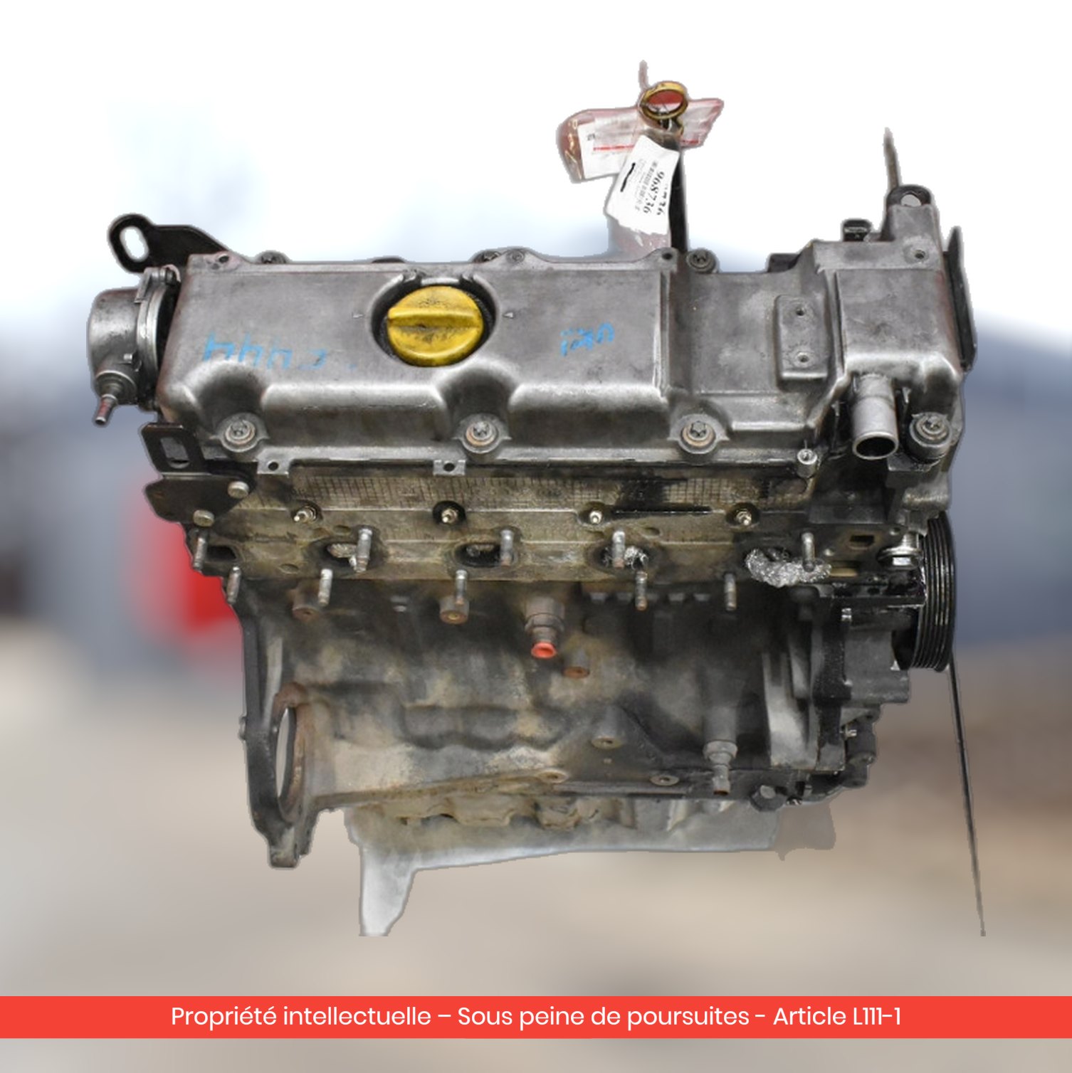 Moteur Opel Astra / Vectra C / Vectra B Y22DTR — occasion — vue 4