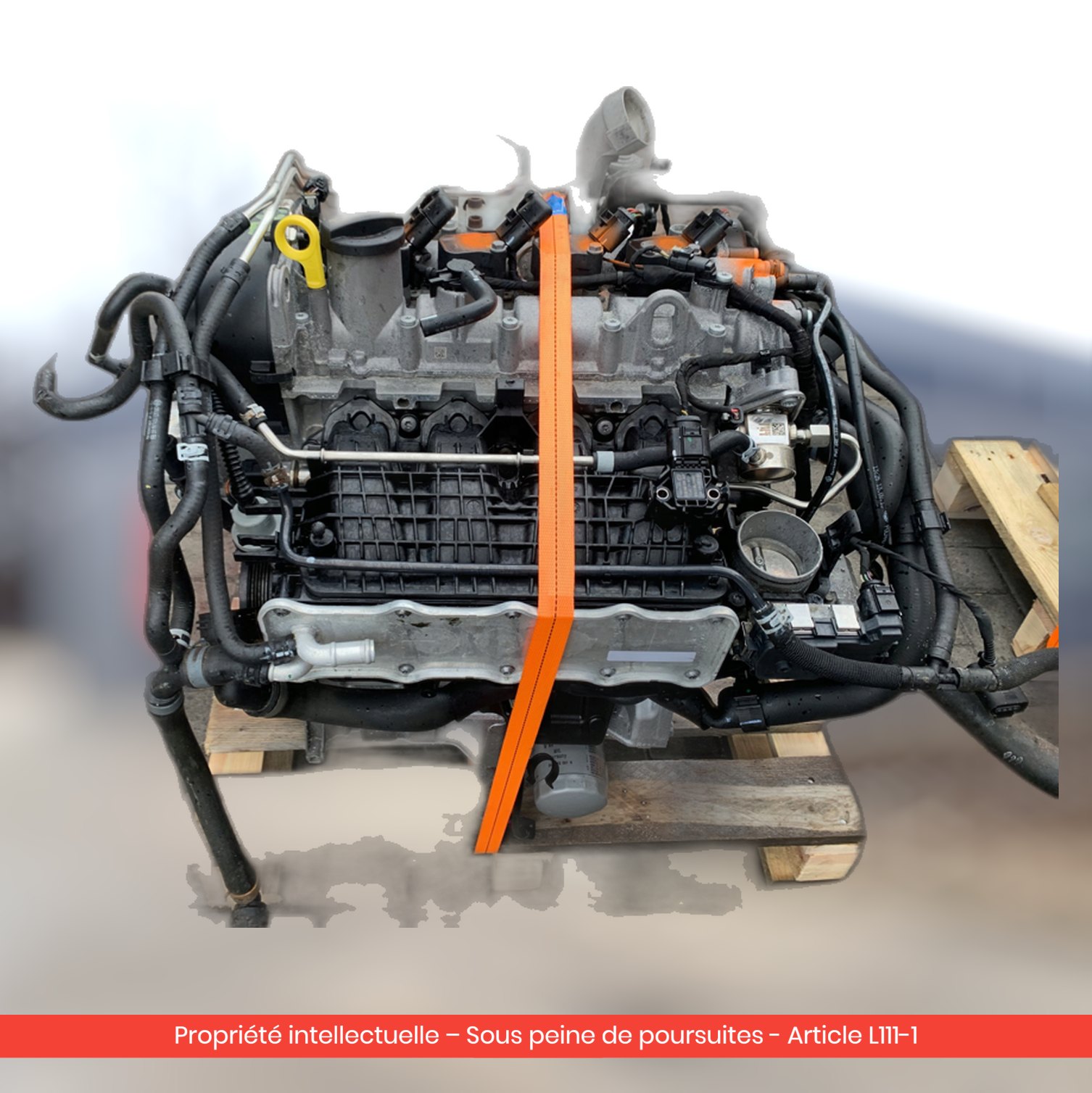 Moteur Seat Ibiza / Škoda Fabia / Volkswagen Polo CJZC — occasion — vue 3