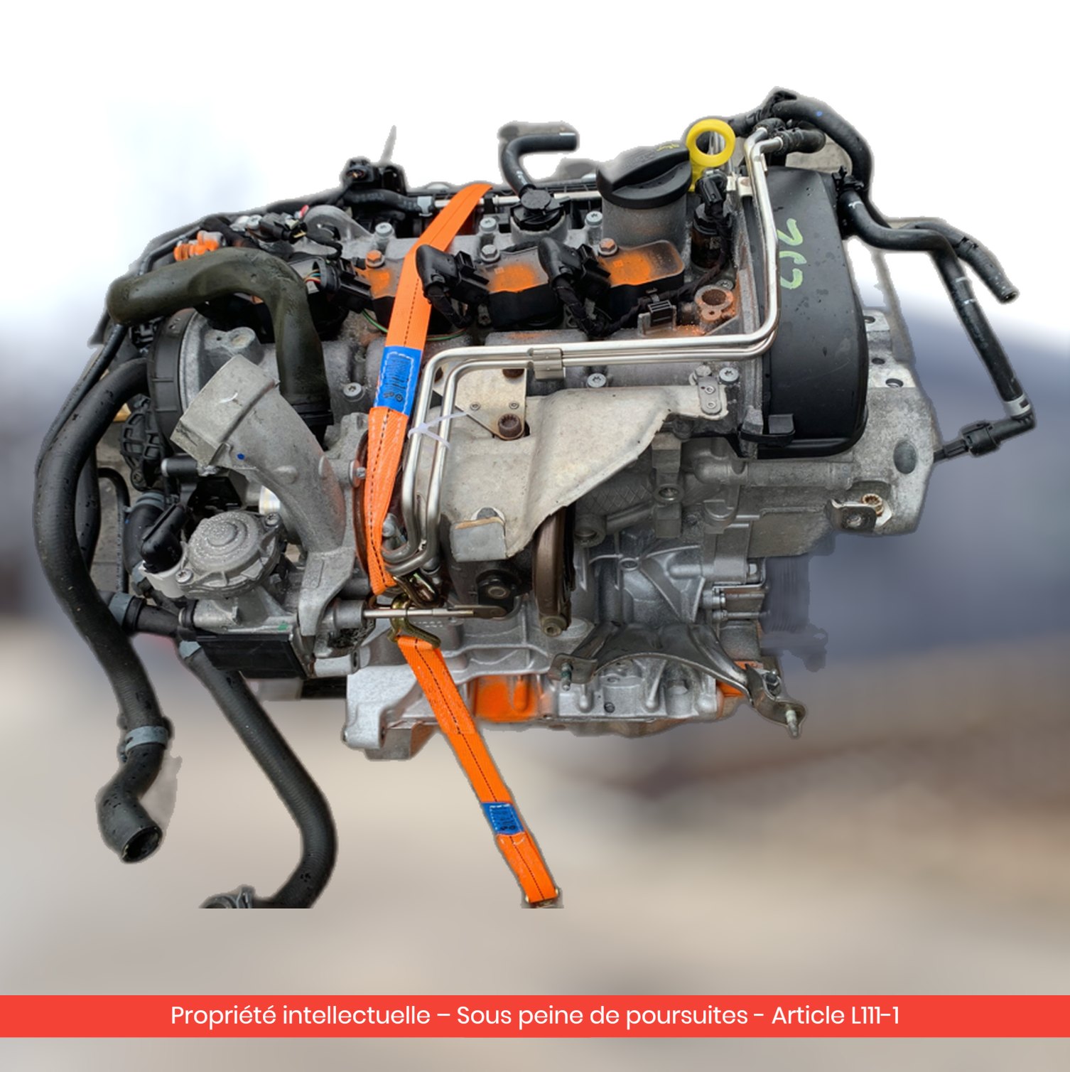 Moteur Seat Ibiza / Škoda Fabia / Volkswagen Polo CJZC — occasion — vue 4