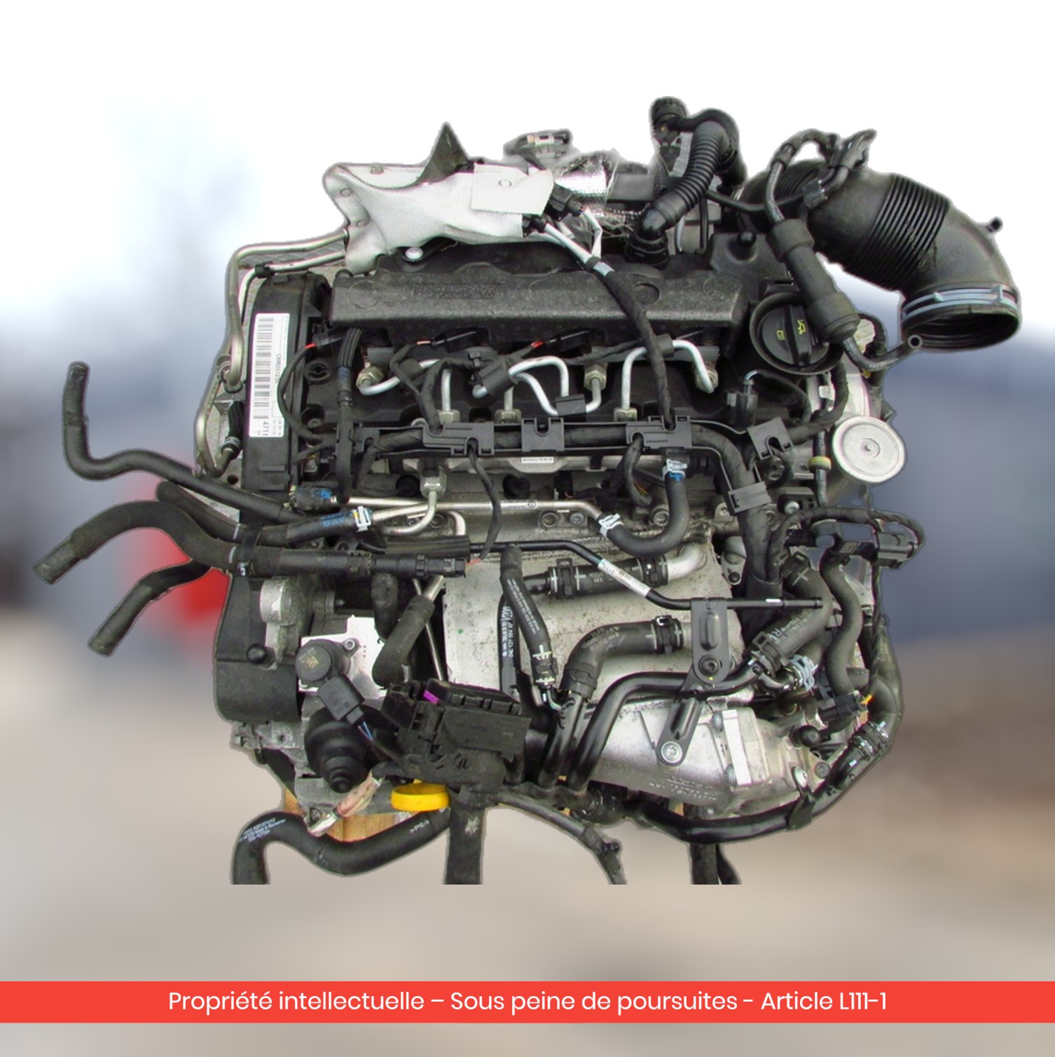 Moteur Seat Leon / Škoda Octavia III CRMB — occasion — vue 1