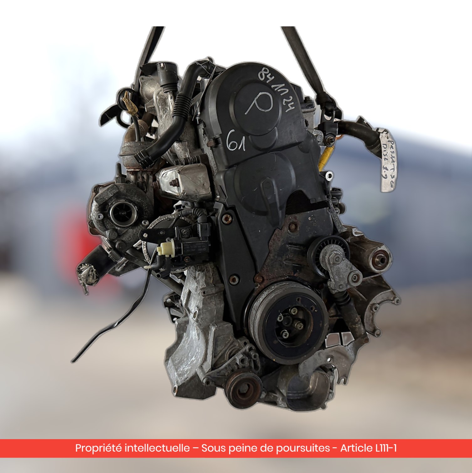Moteur Audi A4 / Volkswagen Passat AVB — occasion — vue 2