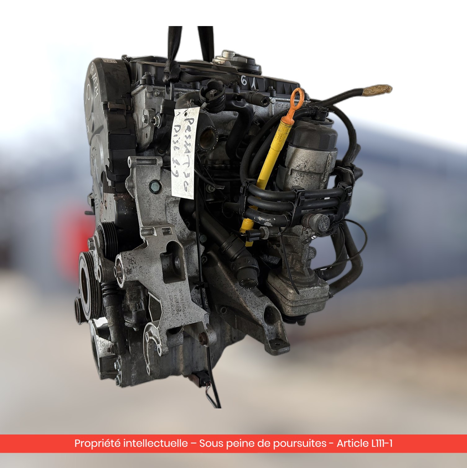 Moteur Audi A4 / Volkswagen Passat AVB — occasion — vue 3