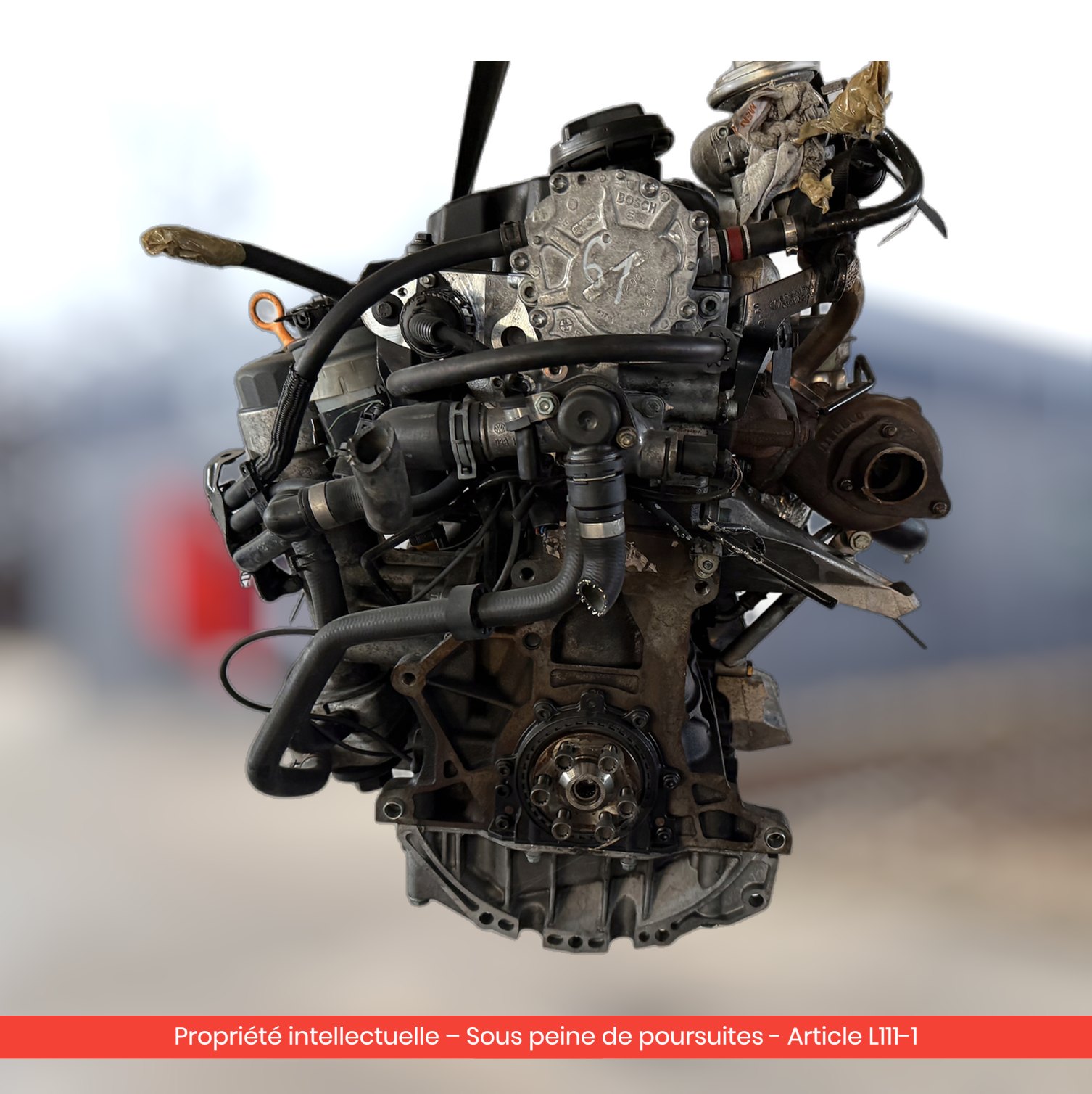 Moteur Audi A4 / Volkswagen Passat AVB — occasion — vue 4