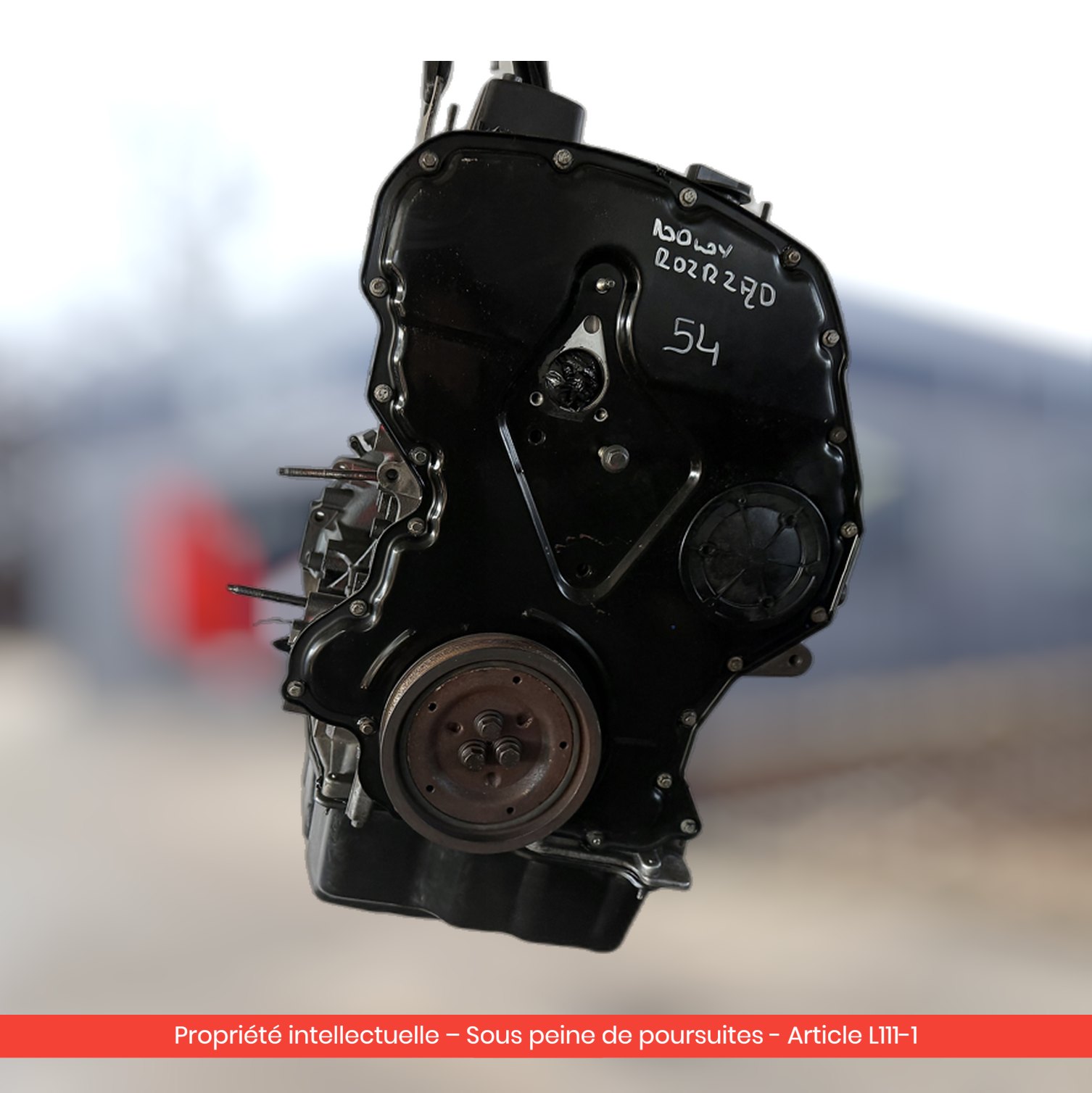 Moteur Renault Twingo /  D7FB700 — occasion — vue 4
