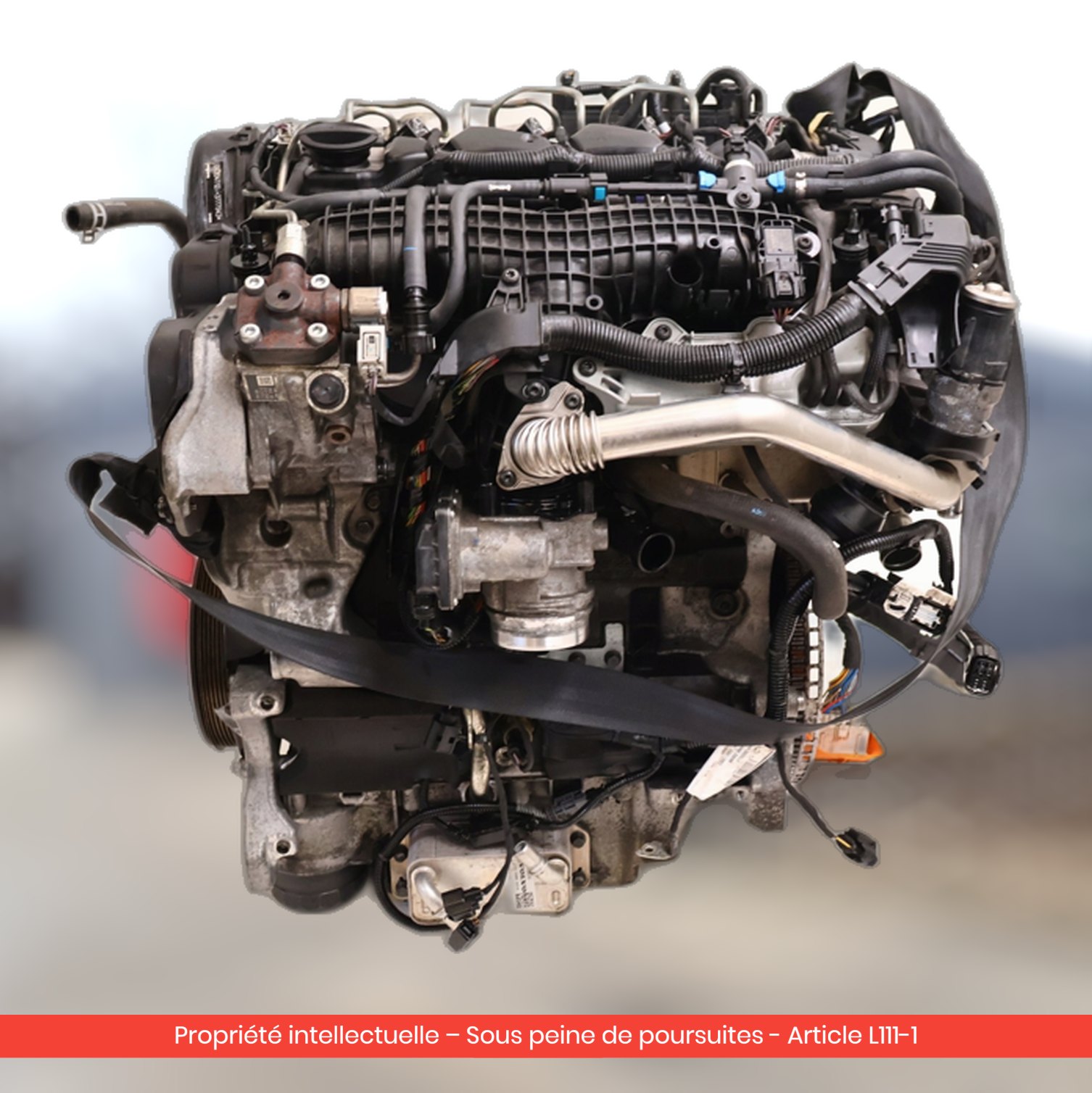 Moteur BMW 520 E60 / 520 E60N 204D4 — occasion — vue 2