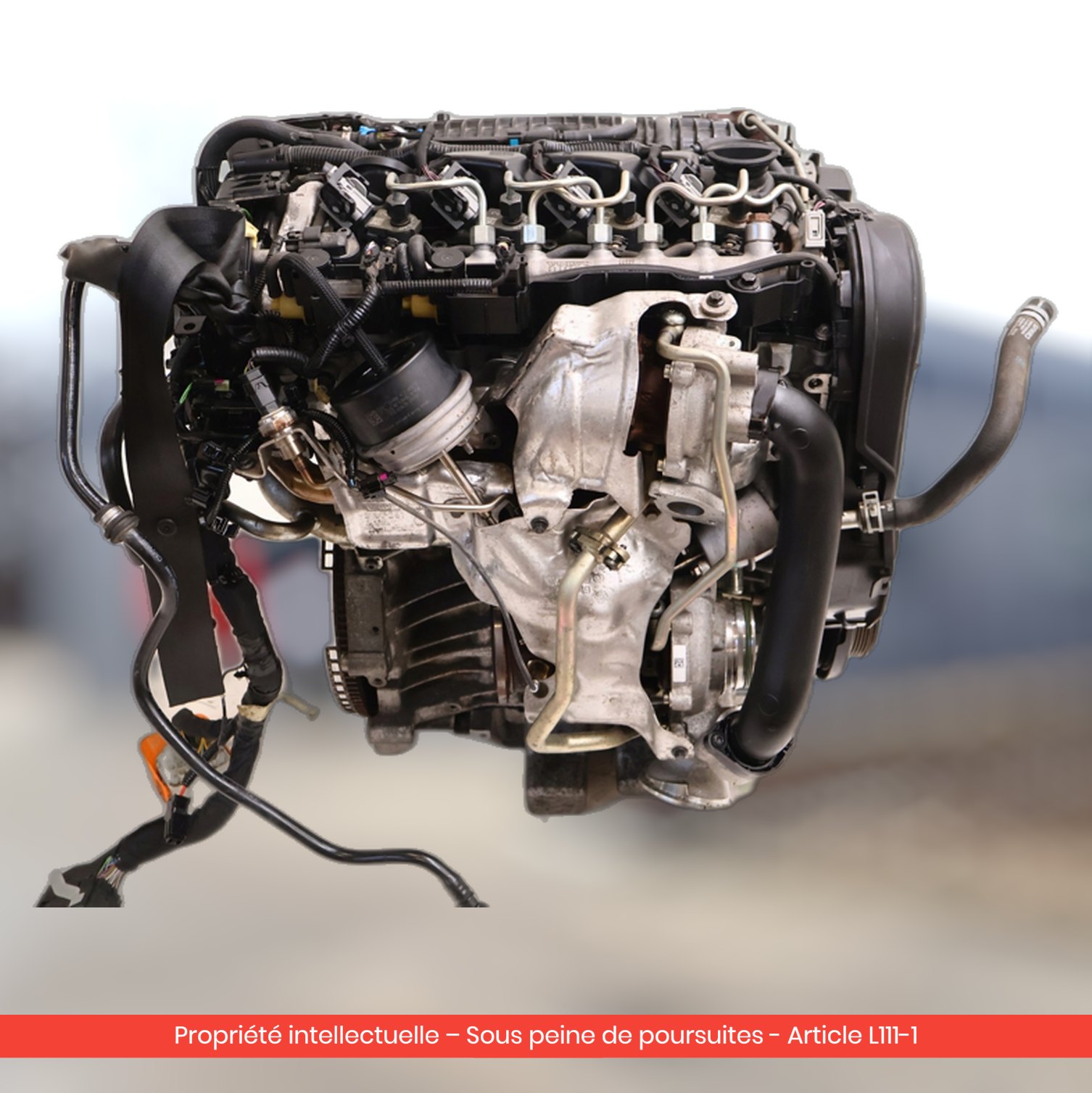 Moteur BMW 520 E60 / 520 E60N 204D4 — occasion — vue 3