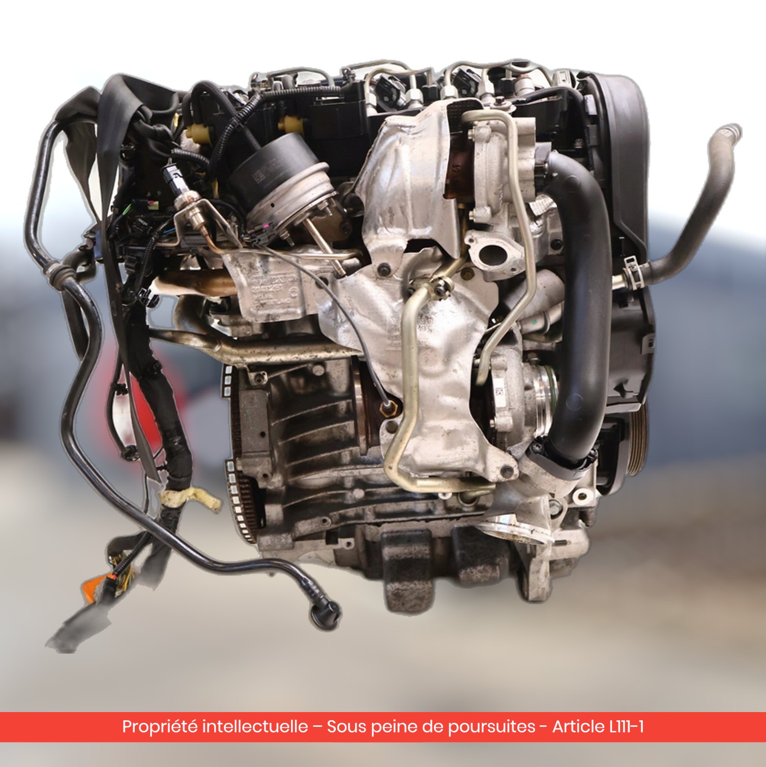 Moteur BMW 520 E60 / 520 E60N 204D4 — occasion — vue 4
