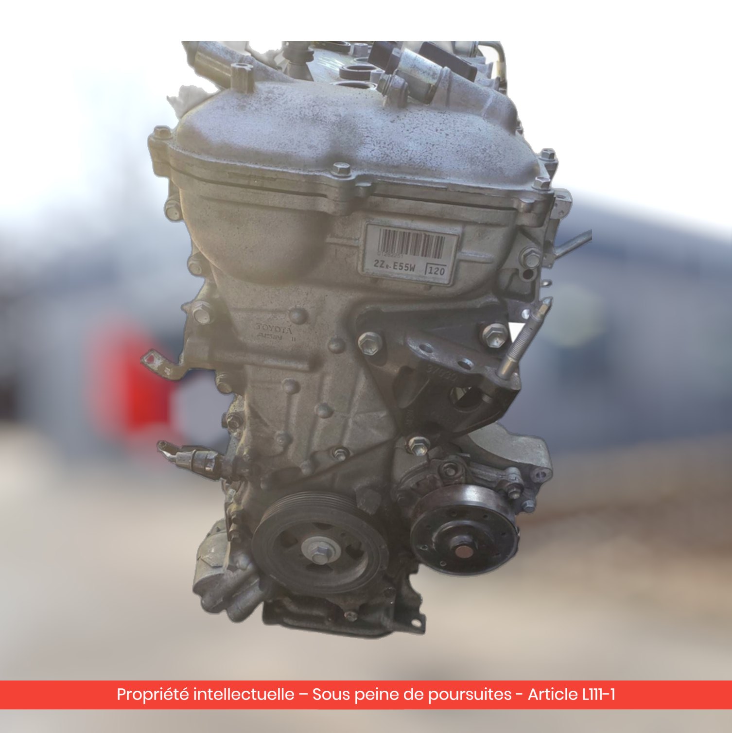 Moteur Toyota Verso / Avensis 2ZR-FAE-0T090 — occasion — vue 4