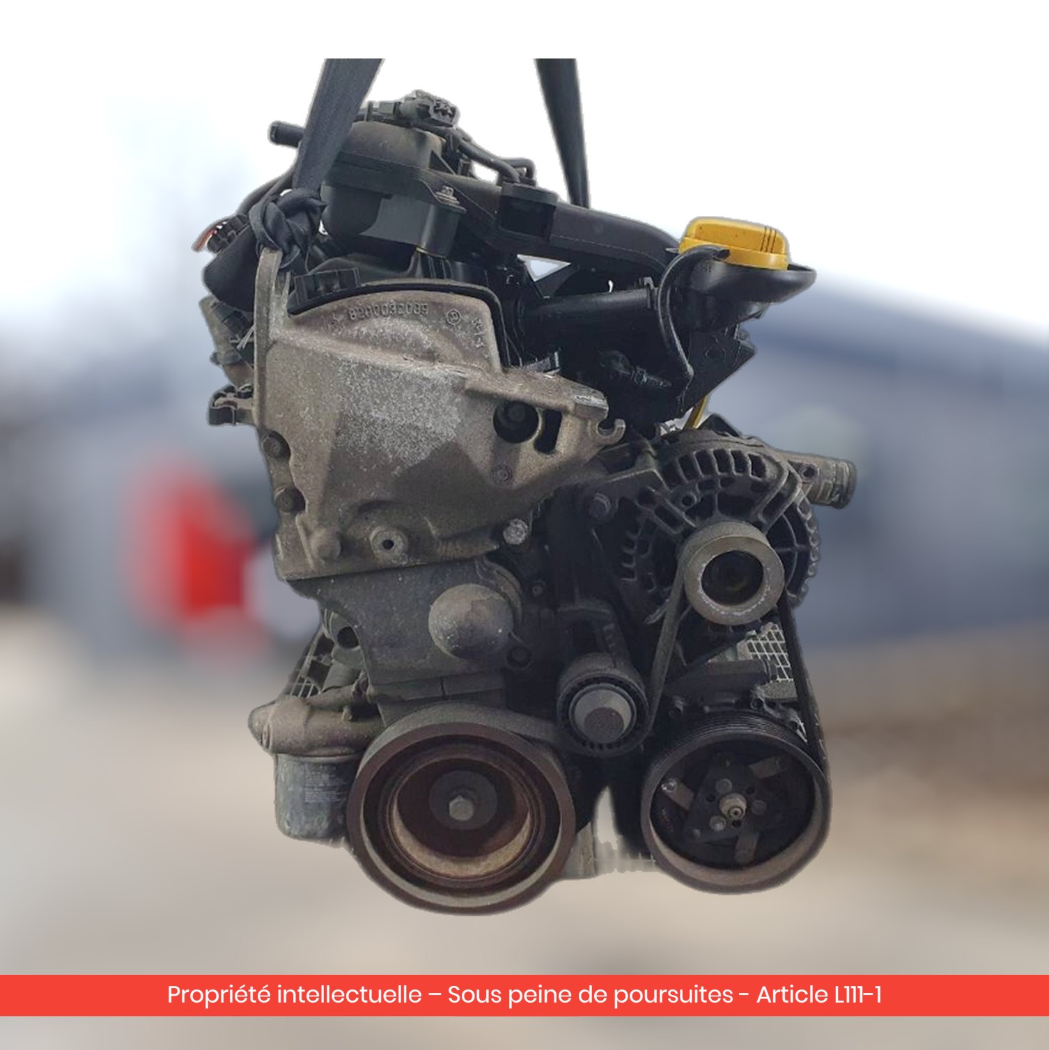 Moteur Renault Clio III / Clio IV / Modus D4FD740 — occasion — vue 4