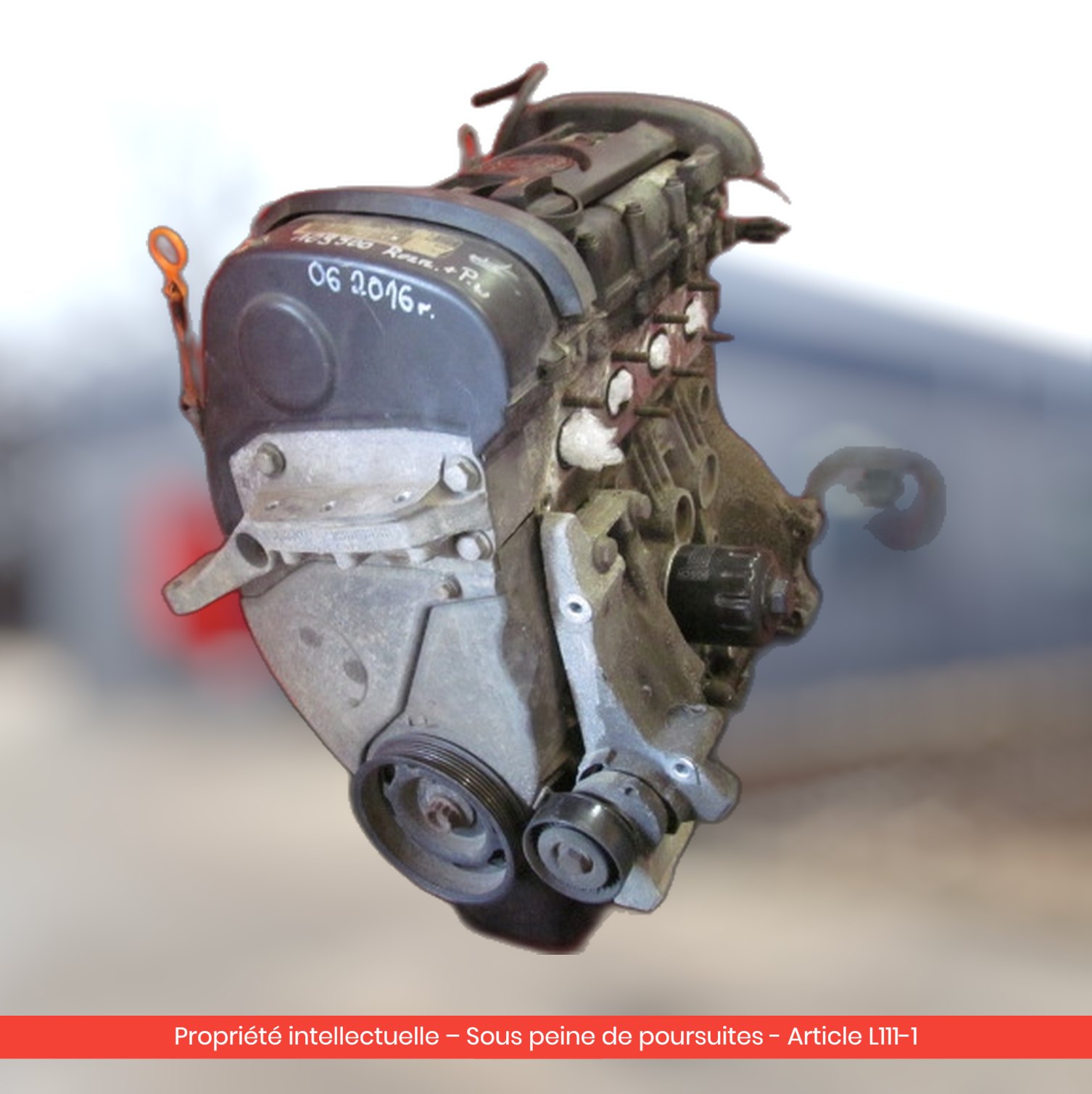 Moteur Volkswagen Golfv / Caddy BUD — occasion — vue 2