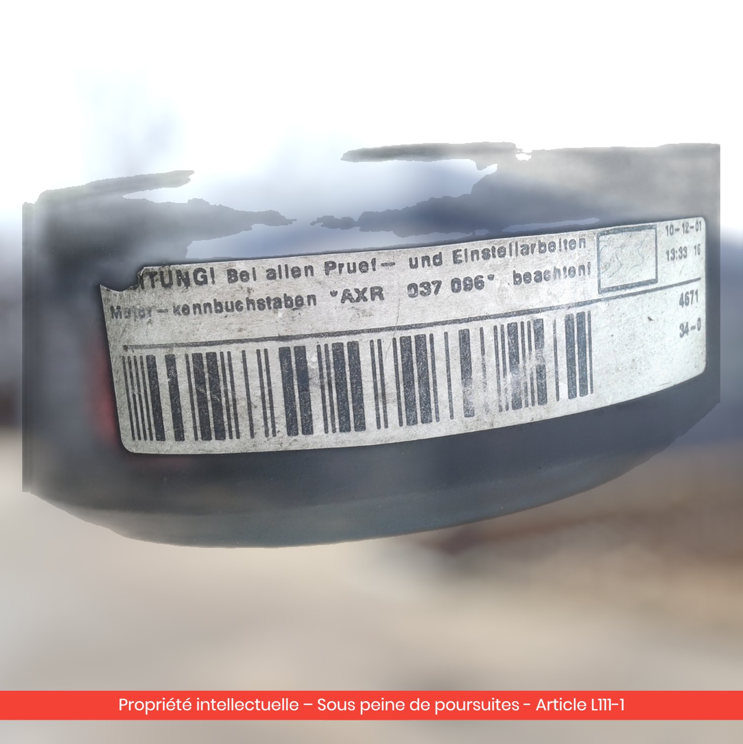 Moteur Seat Ibiza / Volkswagen Polo AXR — occasion — vue 2