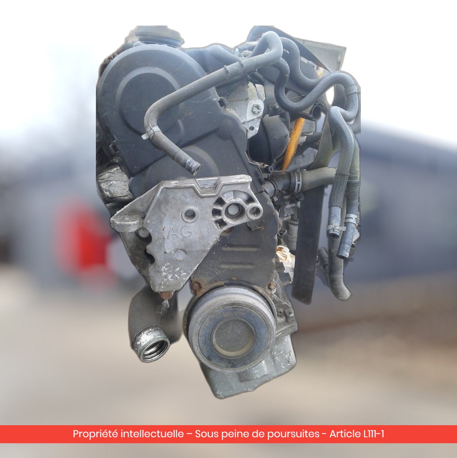 Moteur Seat Ibiza / Volkswagen Polo AXR — occasion — vue 3