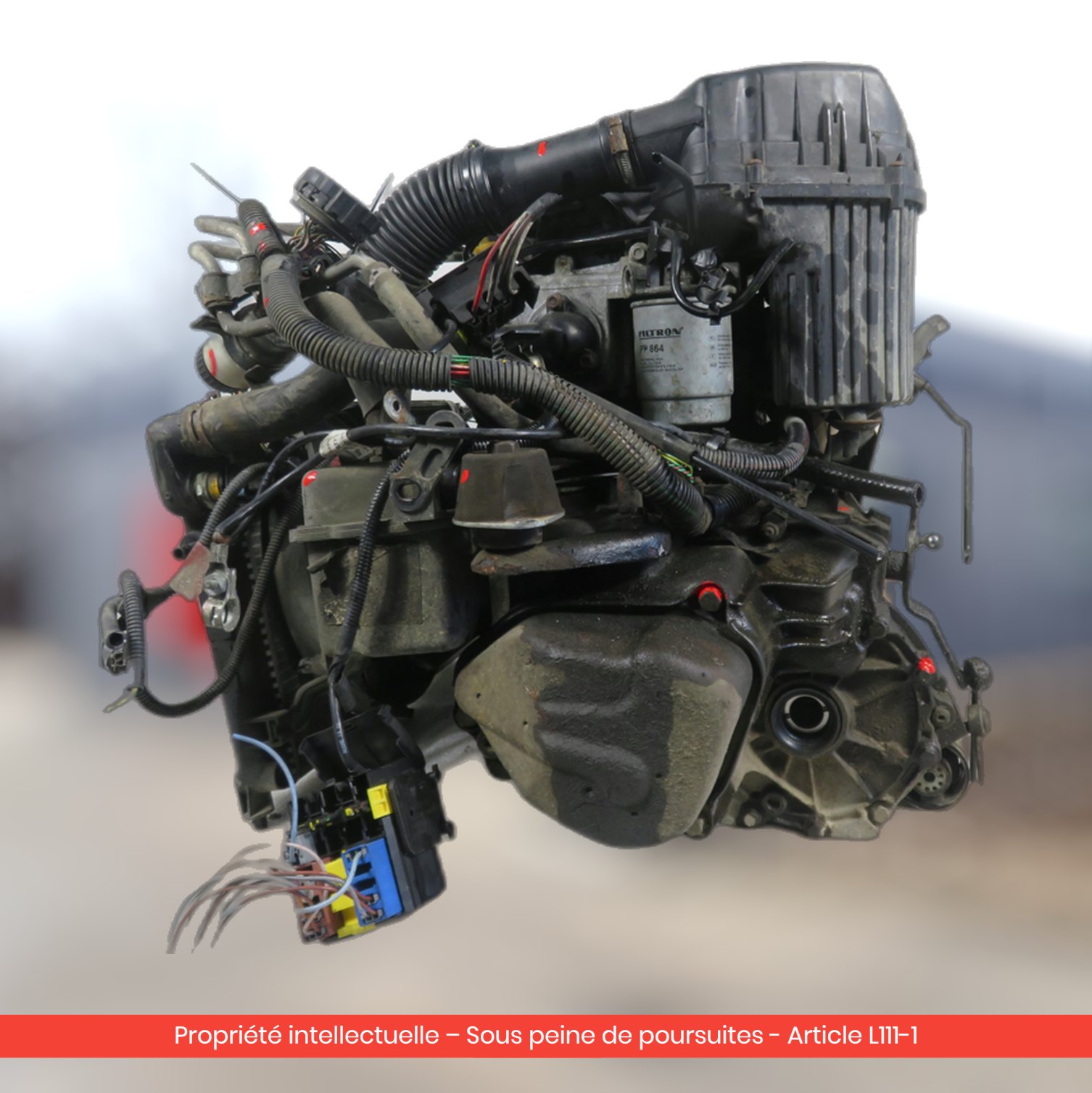 Moteur Citroën Saxo / Peugeot 106 II VJX — occasion — vue 1