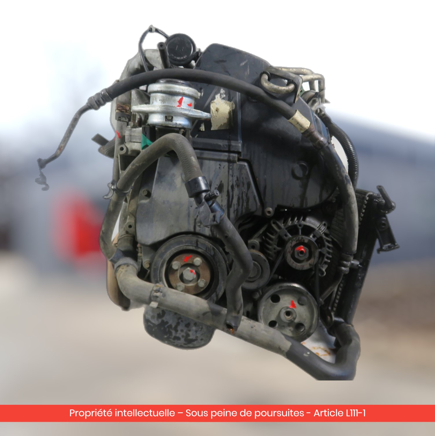 Moteur Citroën Saxo / Peugeot 106 II VJX — occasion — vue 4