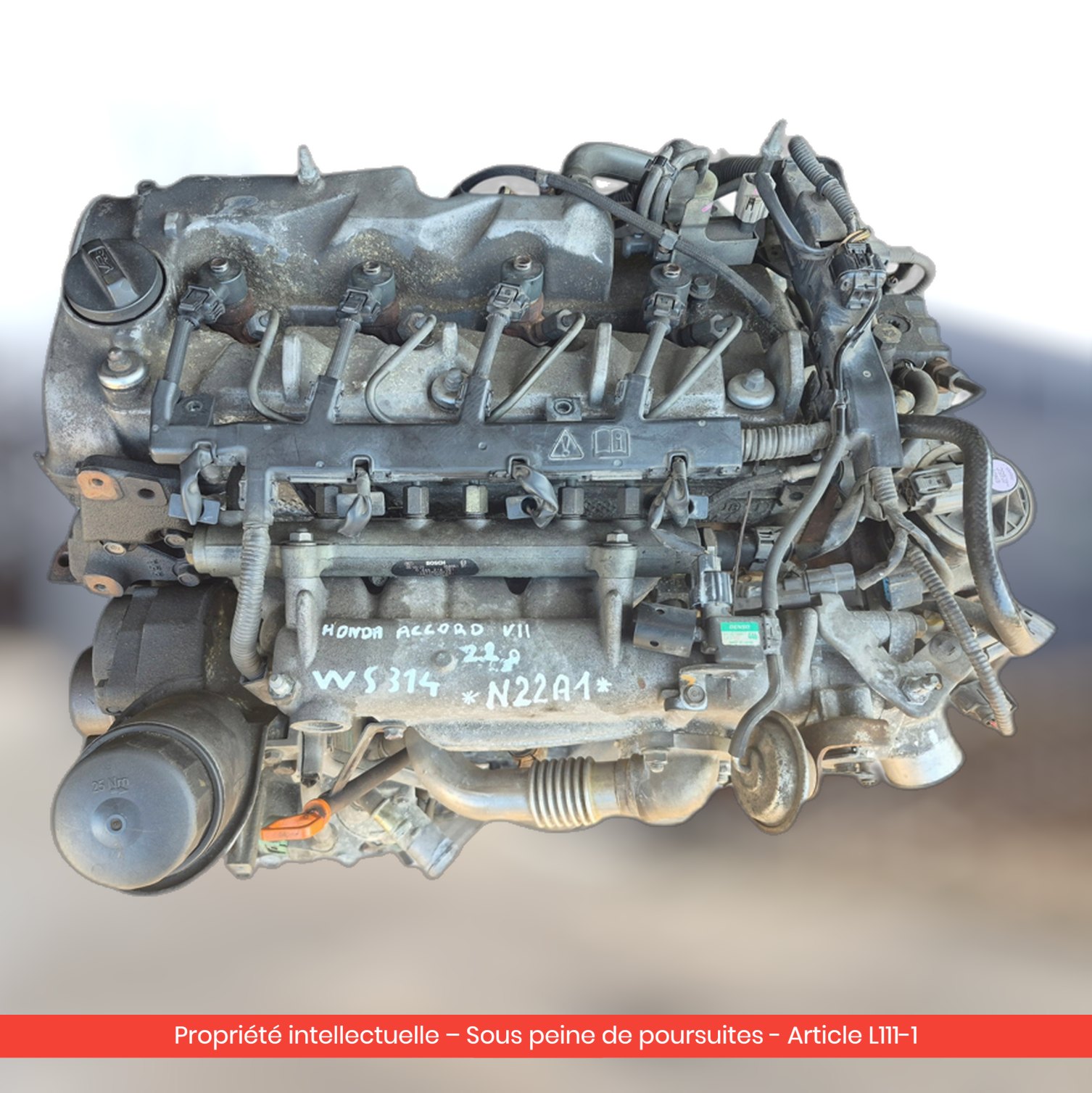 Moteur Honda Accord / Frv N22A1 — occasion — vue 2