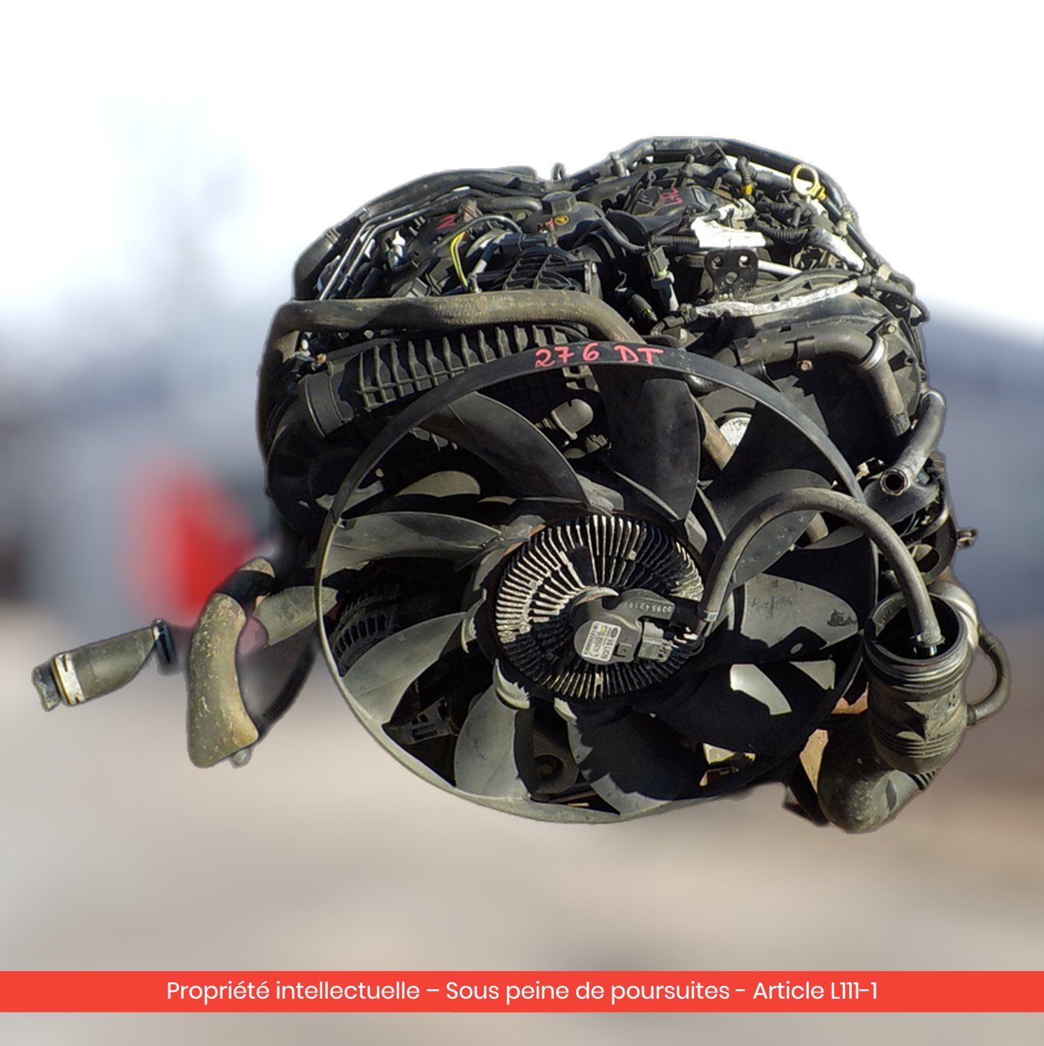 Moteur Ford Maverick / Nissan Terrano TD27-T — occasion — vue 1