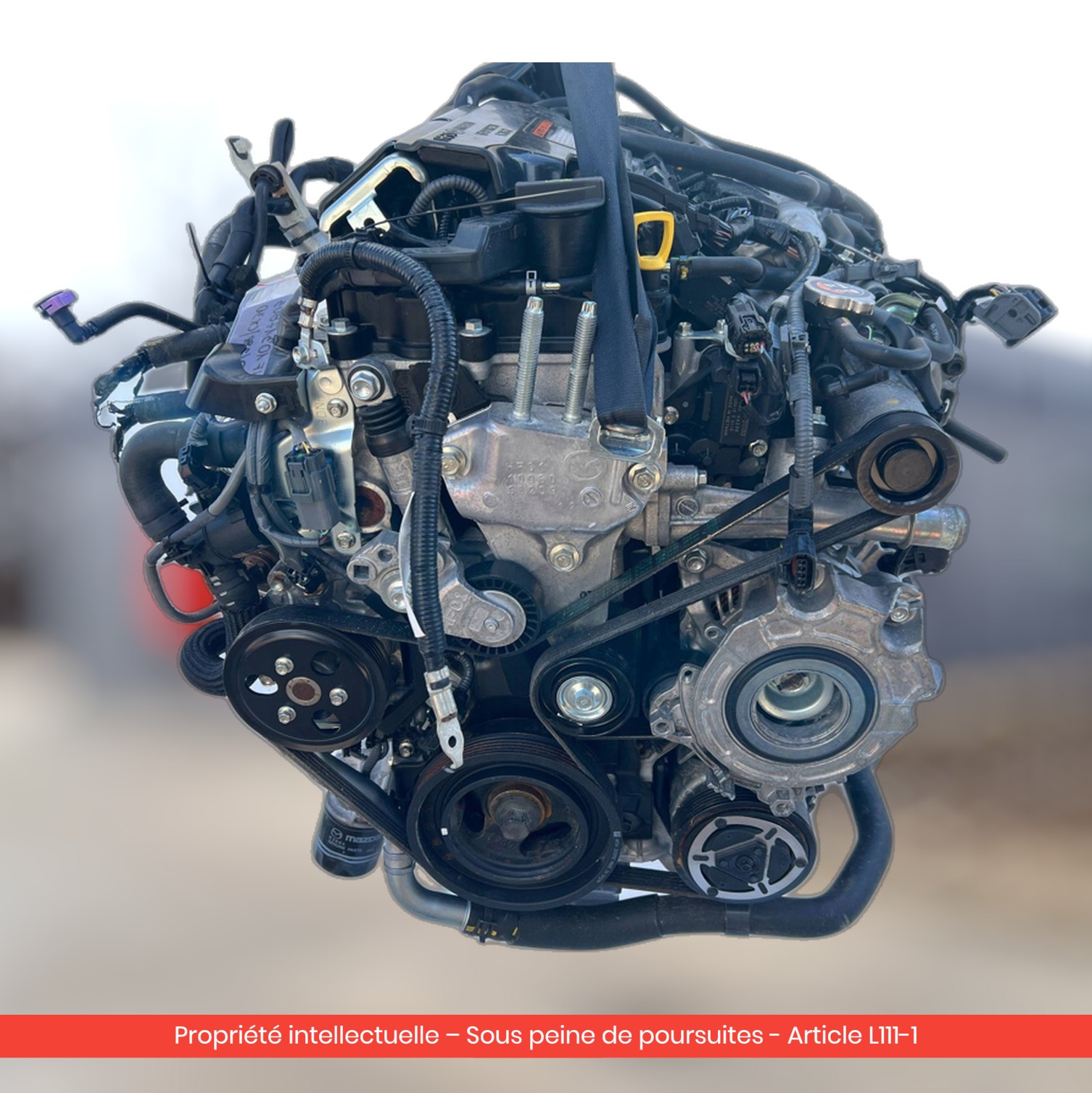 Moteur Citroën C3 A51 / Peugeot 206 II HF01 — occasion — vue 2