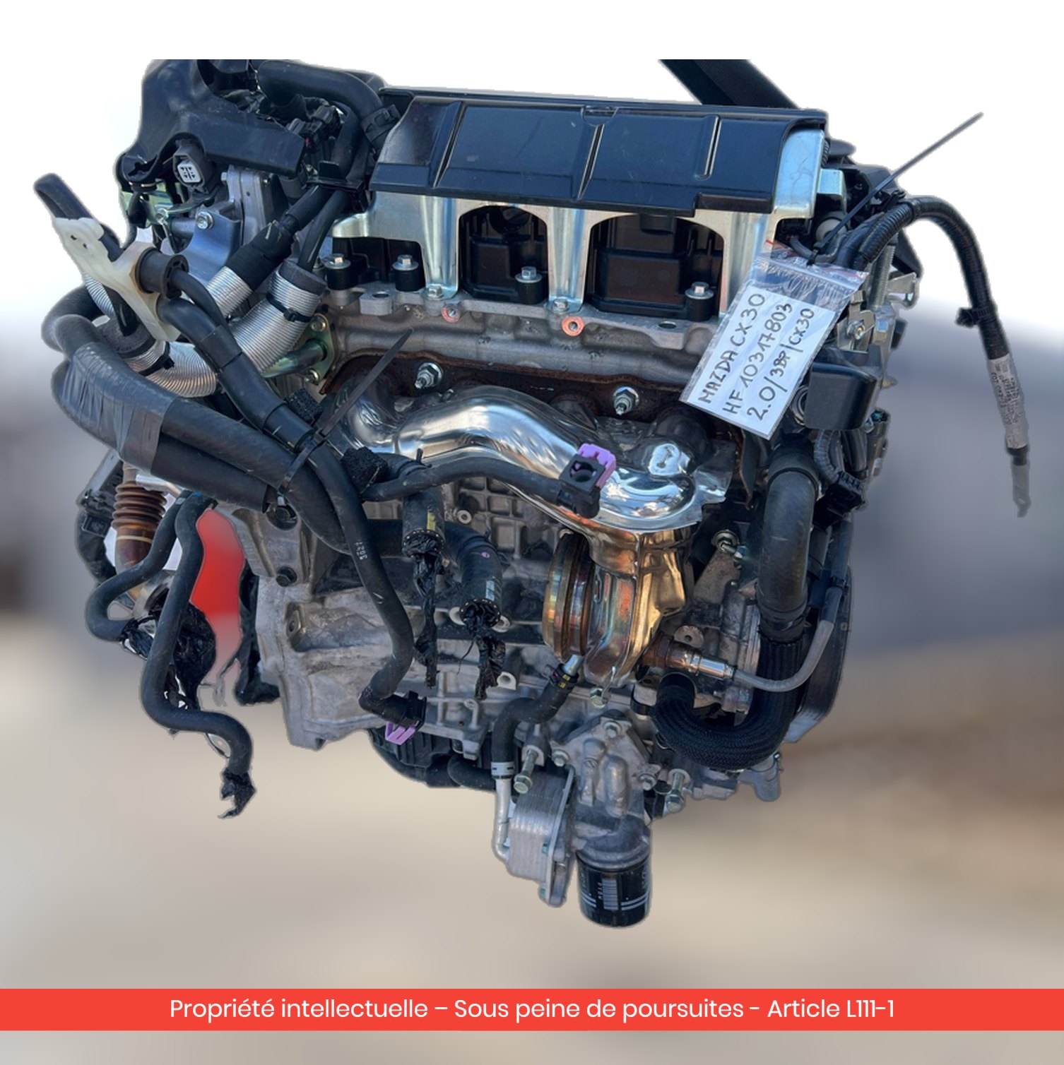 Moteur Citroën C3 A51 / Peugeot 206 II HF01 — occasion — vue 3