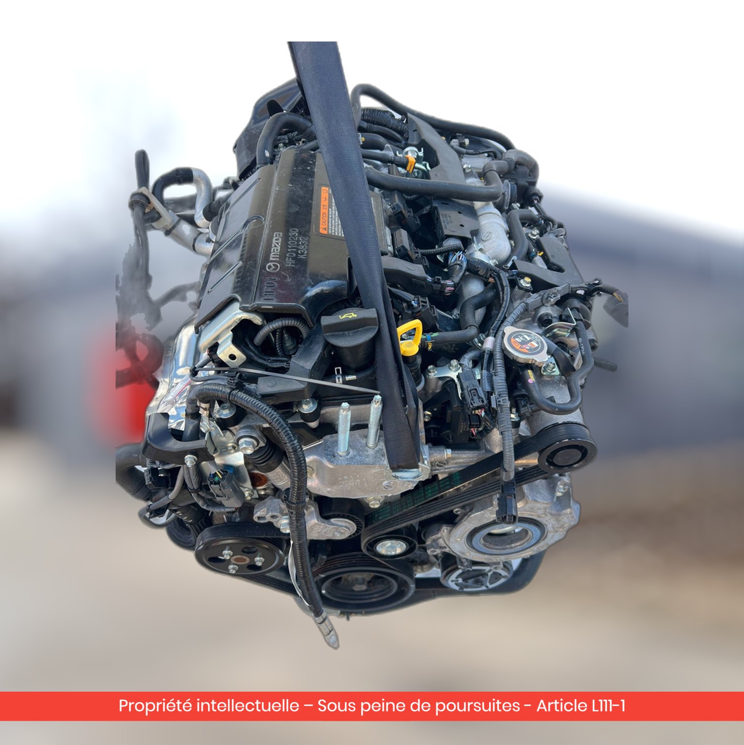 Moteur Citroën C3 A51 / Peugeot 206 II HF01 — occasion — vue 4