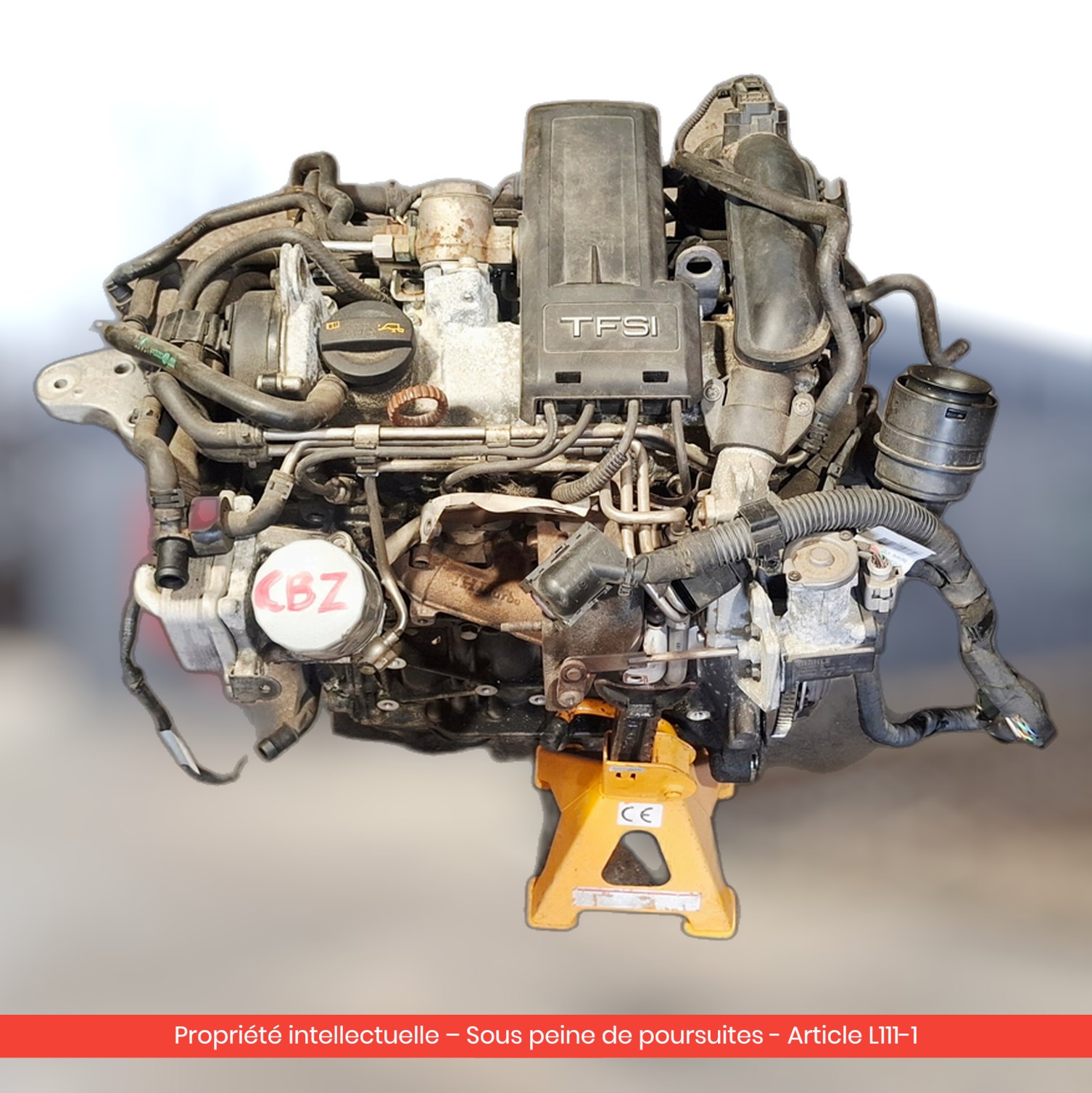Moteur Audi A1 / Seat Ibiza / Škoda Fabia CBZA — occasion — vue 1