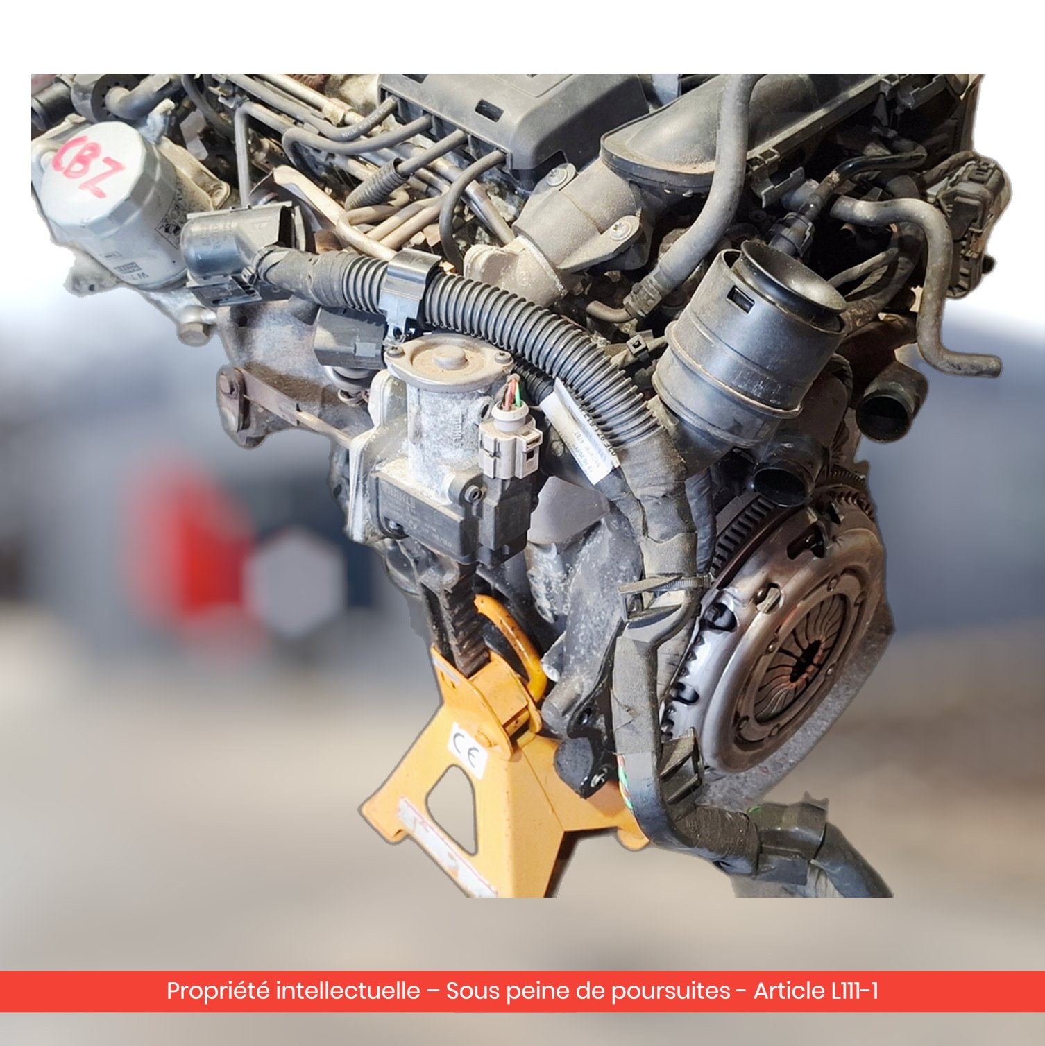 Moteur Audi A1 / Seat Ibiza / Škoda Fabia CBZA — occasion — vue 2