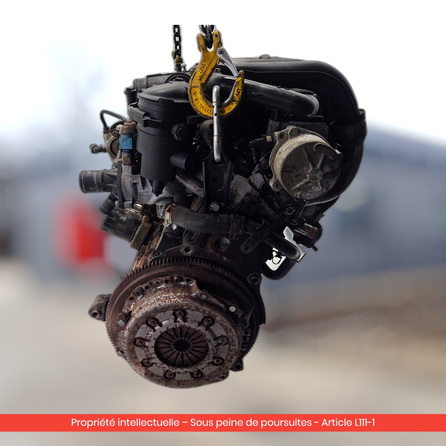 Moteur Peugeot Partner / 206 WJZ — occasion — vue 1