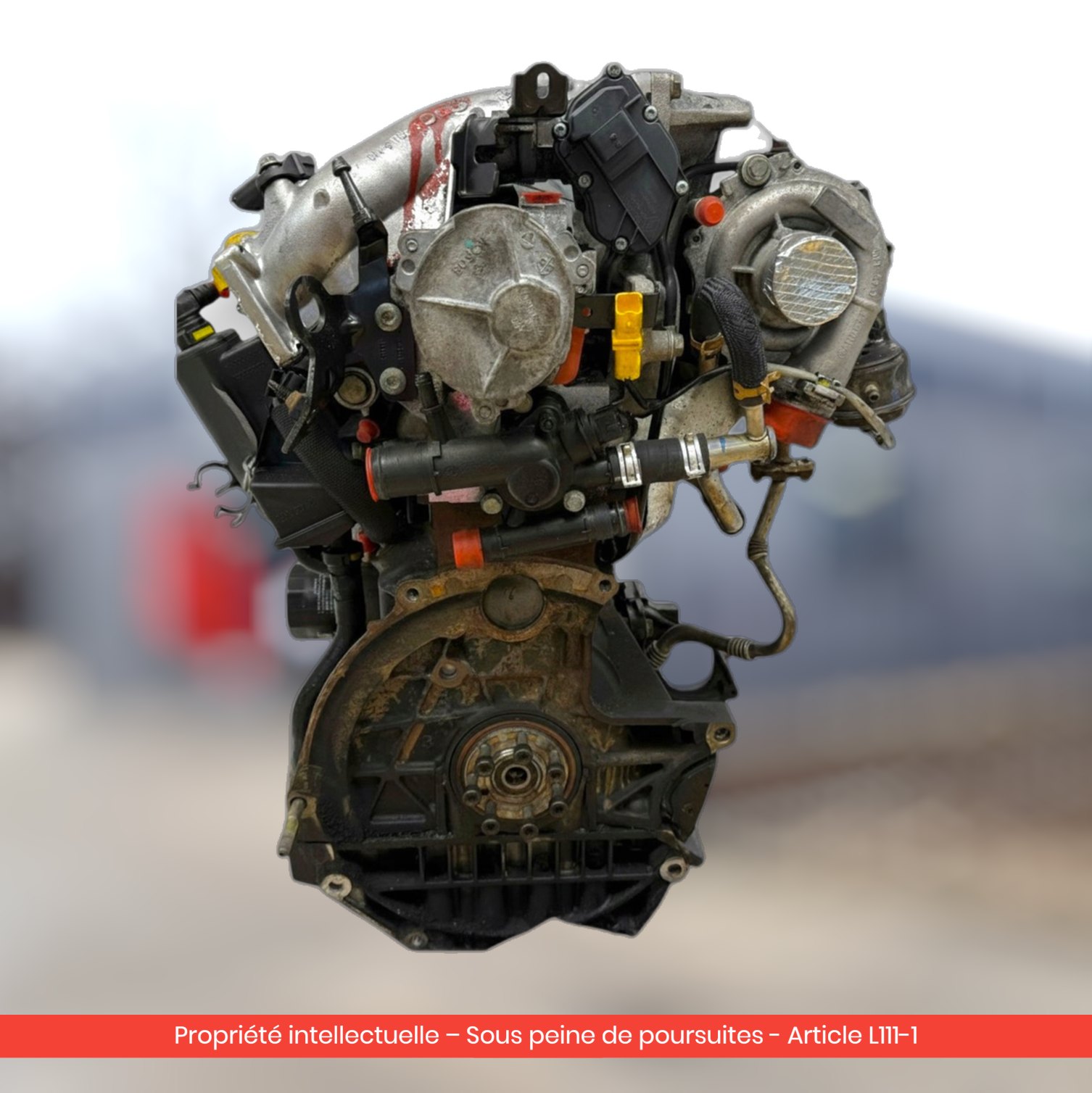 Moteur Renault Megane / Scenic F9QQ744 — occasion — vue 2