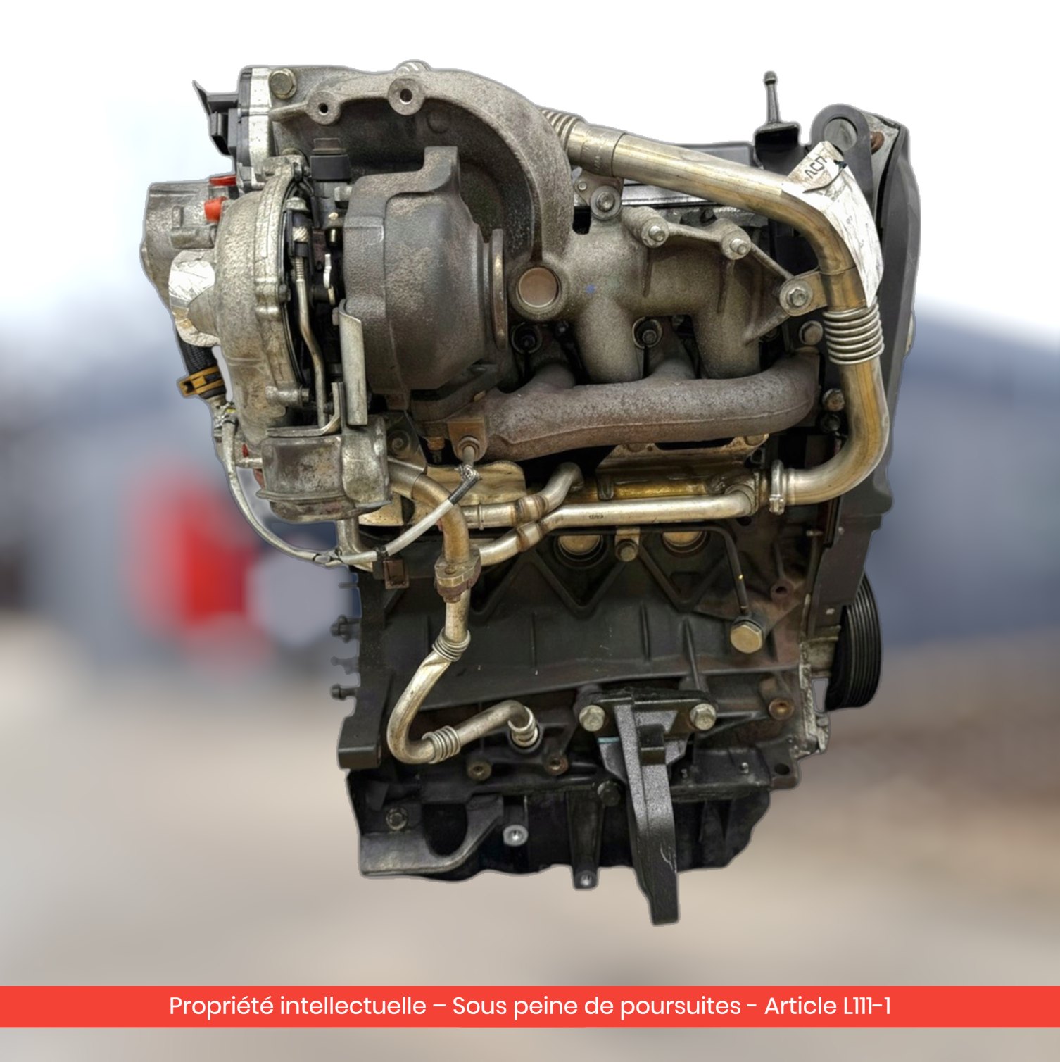 Moteur Renault Megane / Scenic F9QQ744 — occasion — vue 4