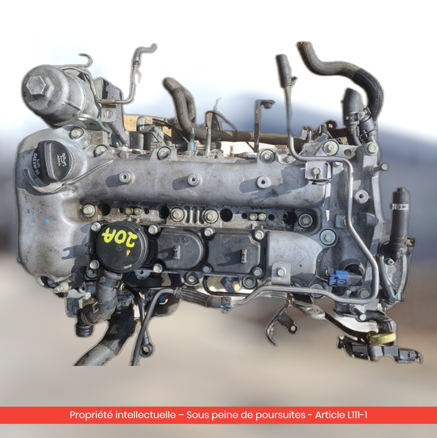 Moteur Chevrolet Orlando / Cruze Z20D1 — occasion — vue 2