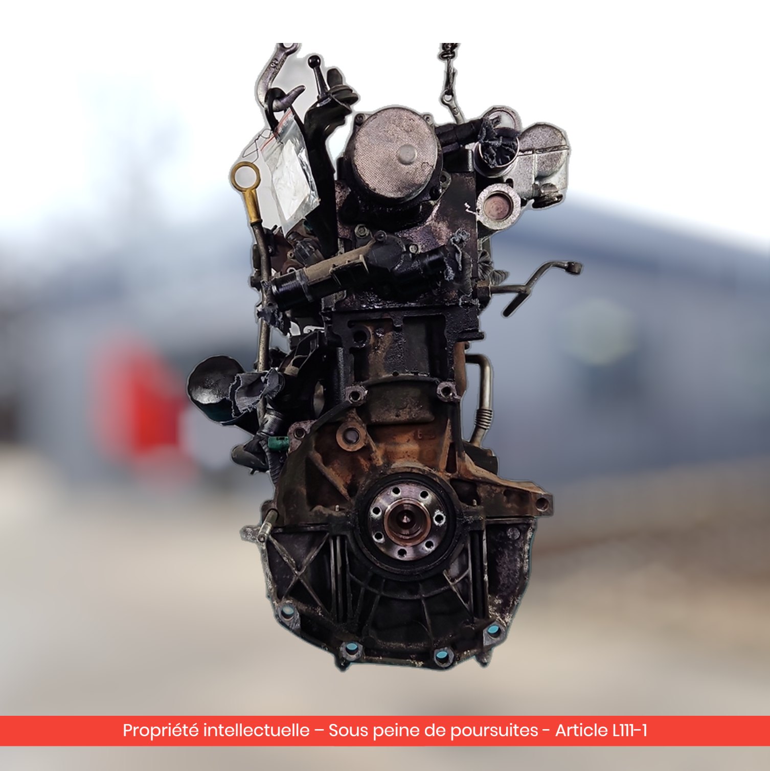 Moteur Dacia Logan / Sandero K9KK792 — occasion — vue 2