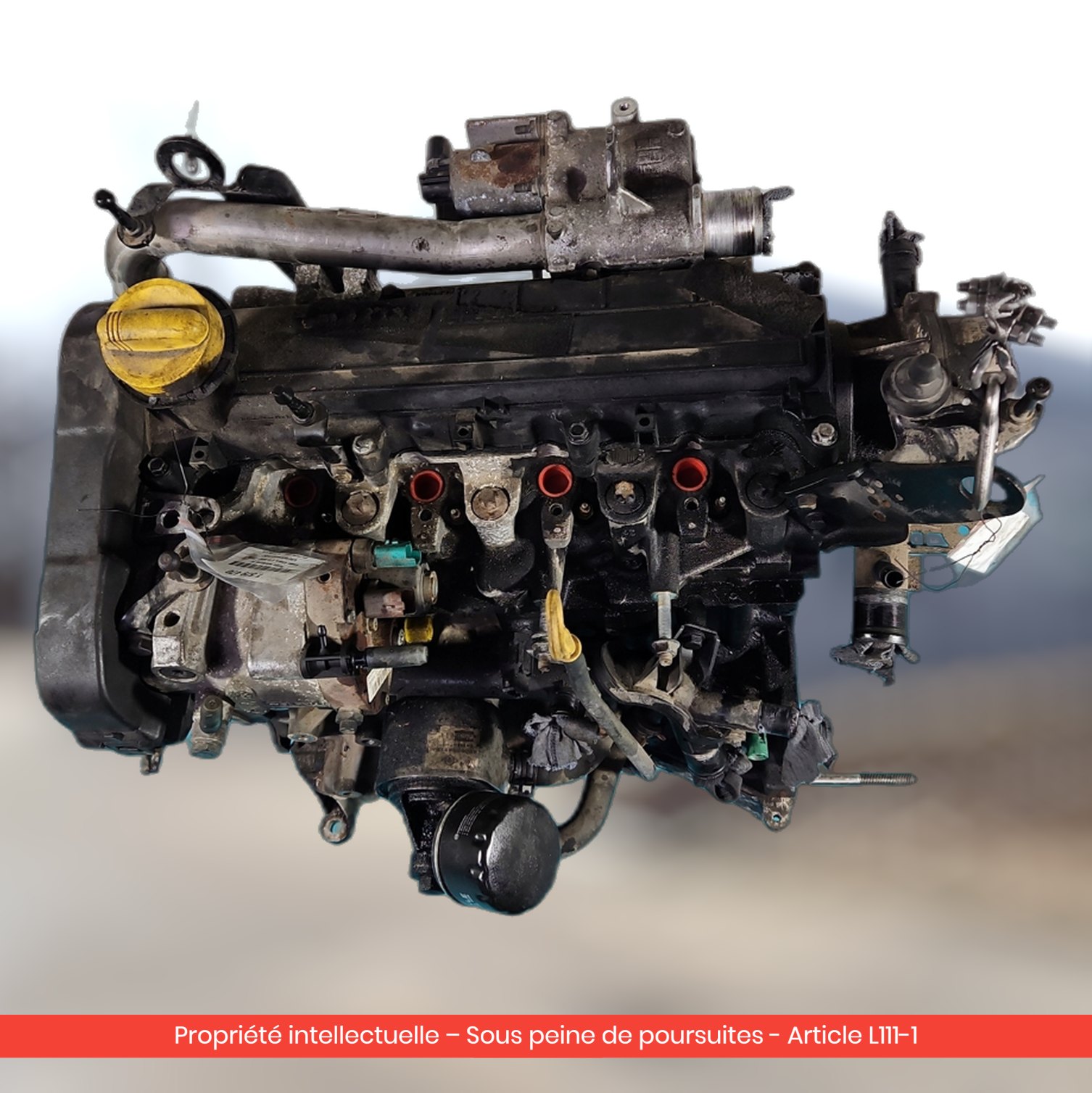 Moteur Dacia Logan / Sandero K9KK792 — occasion — vue 3